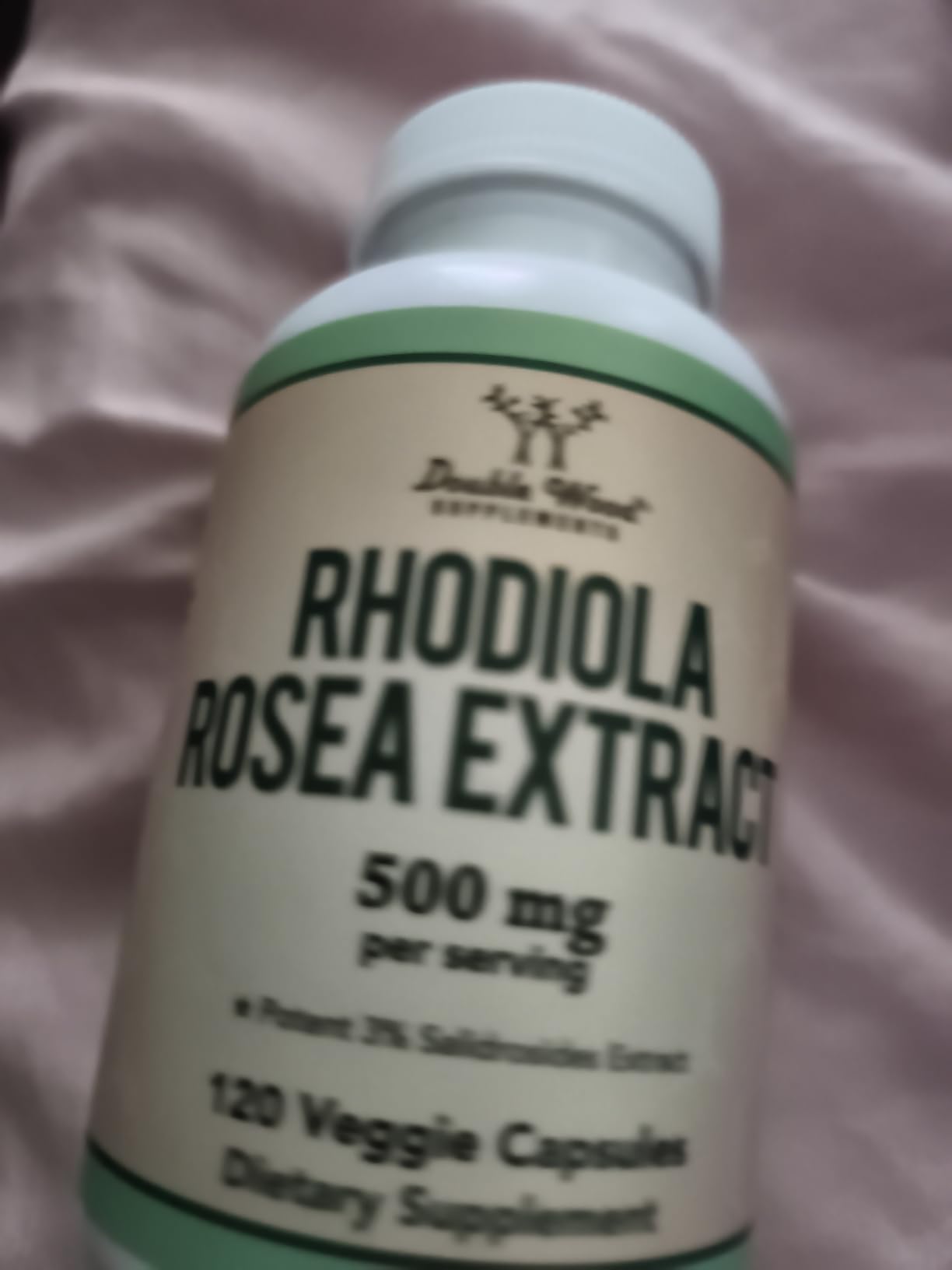 Rhodiola Rosea 500mg, Standardized, Stress, Focus + Energy, 120 Capsules | Stress, Focus + Energy Supplement, Verified Rosavin/Salidroside Ratio, Calm Energy (No Jitters), Vegan, 4-Month Supply customer photo 1