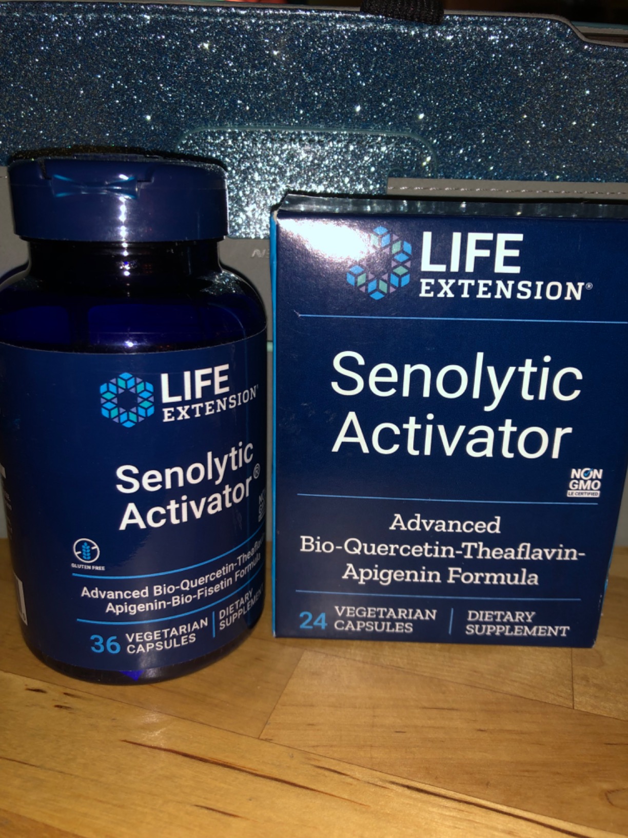 Life Extension Senolytic Activator, Healthy Aging, Cellular Health Support, bioavailable quercetin and Fisetin, apigenin, Black Tea theaflavins, Gluten Free, Non-GMO, Vegetarian, 36 Capsules customer photo 2