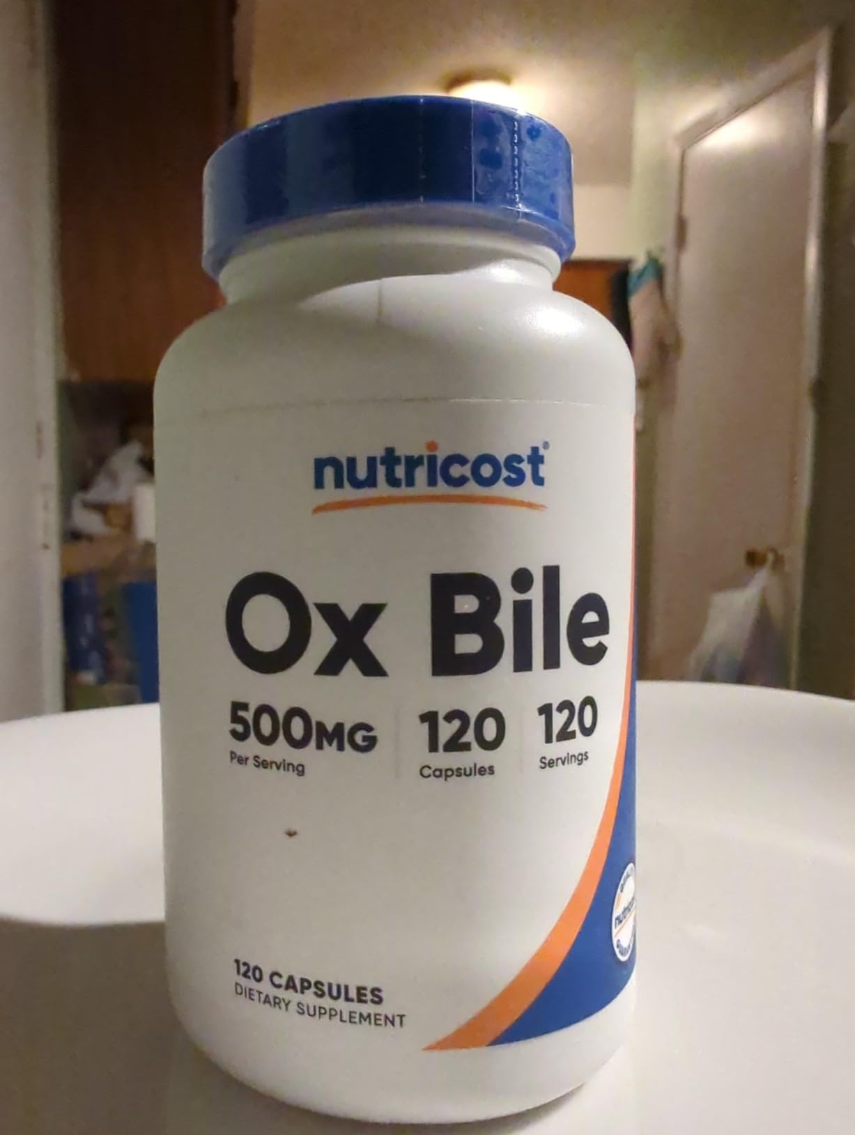Nutricost Ox Bile Capsules 125mg, 240 Capsules - Non-GMO customer photo 1