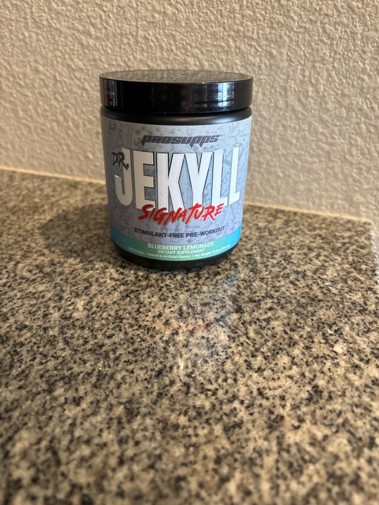 ProSupps Dr. Jekyll Signature Pre Workout Powder with Creatine | Stim-Free Preworkout Supports Focus & Endurance - Caffeine-Free Gym & Fitness Supplements (Blueberry Lemonade, 30 Servings) customer photo 2