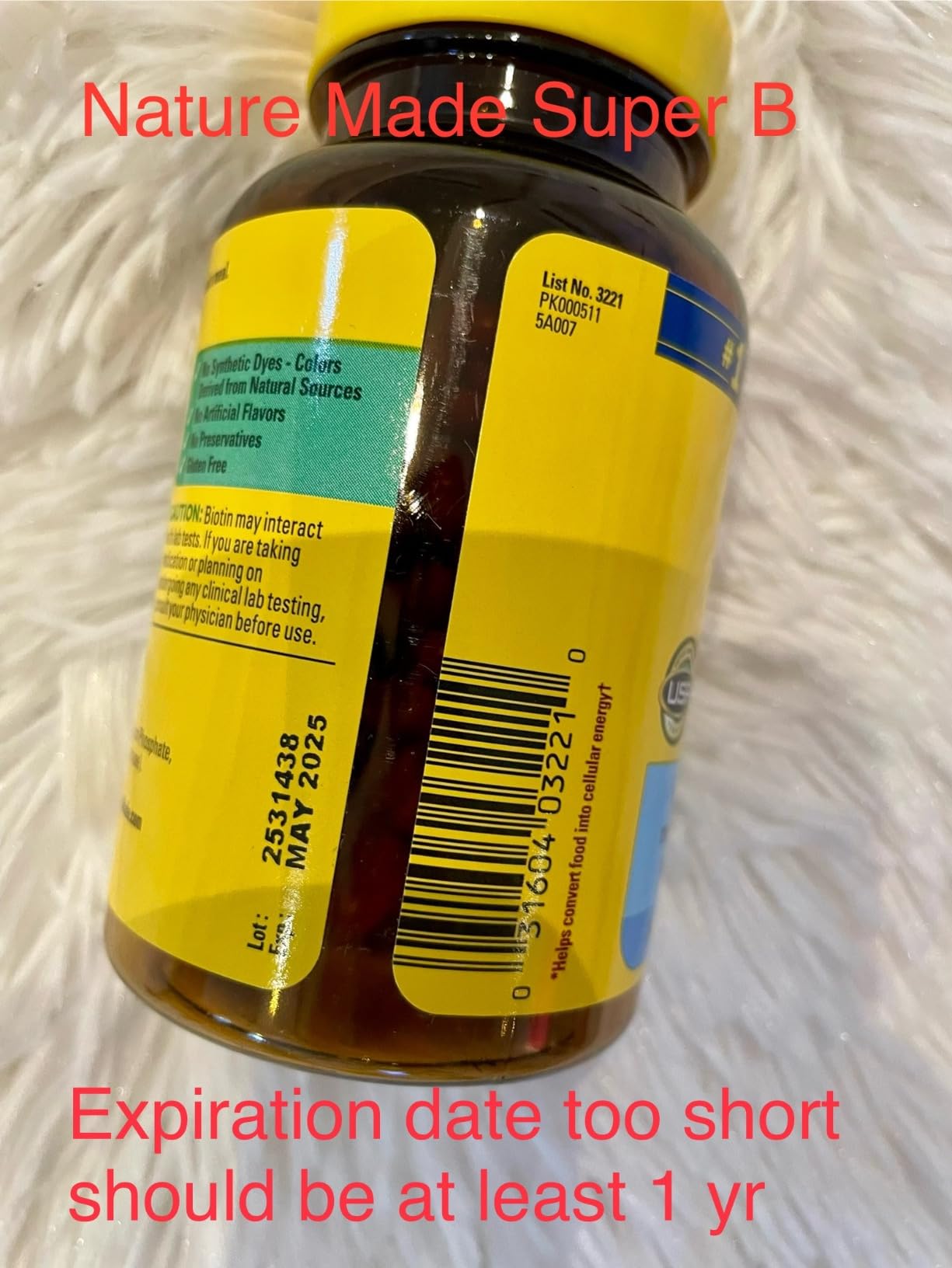 Super B Complex Vitamins for Women and Men, 160 Softgels | Energy Metabolism Support Supplement for Men and Women, Super Vitamin B Complex, Gluten Free, 160 Day Supply customer photo 1