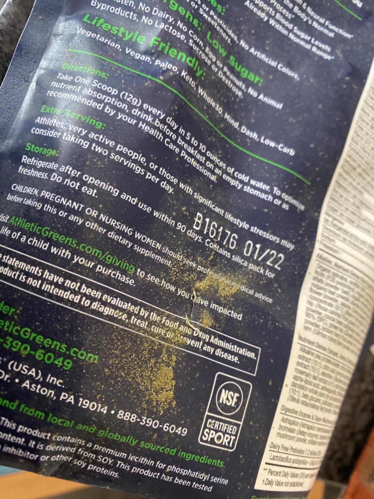 AG1 Greens Powder Multivitamin and Probiotic Blend with Shaker & Scoop | Includes 75 Vitamins, Minerals, Digestive Enzymes and Adaptogens in a Gluten-Free, Vegan and Keto-Friendly Formula customer photo 2