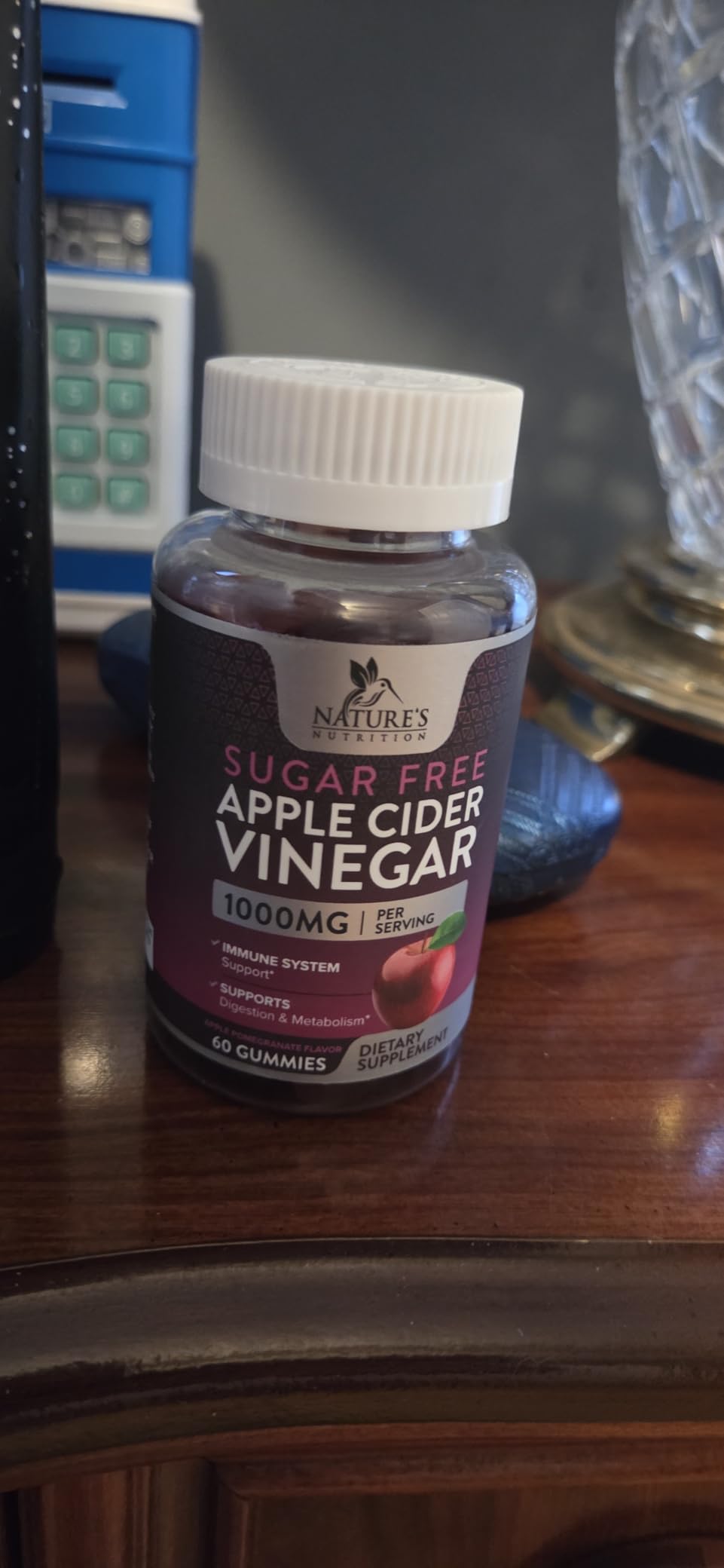 Apple Cider Vinegar Gummies for Weight Loss - Sugar Free - Max Strength ACV Gummy with Vitamin B12 & The Mother - Metabolism & Energy Support - Vegan Apple Cider Vinegar Gummy Supplement - 60 Gummies customer photo 1