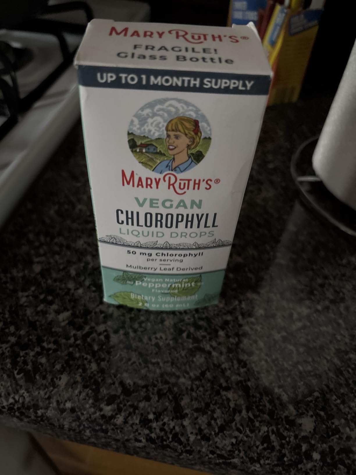 MaryRuth's Chlorophyll Liquid Drops, Delicious Minty Flavor, Vegan, 2 Fl Oz | Clean Label Project Certified, Vegan, Non-Diluted Liquid Chlorophyll, Mulberry Derived Supplement for Ages 14+, Non-GMO customer photo 1