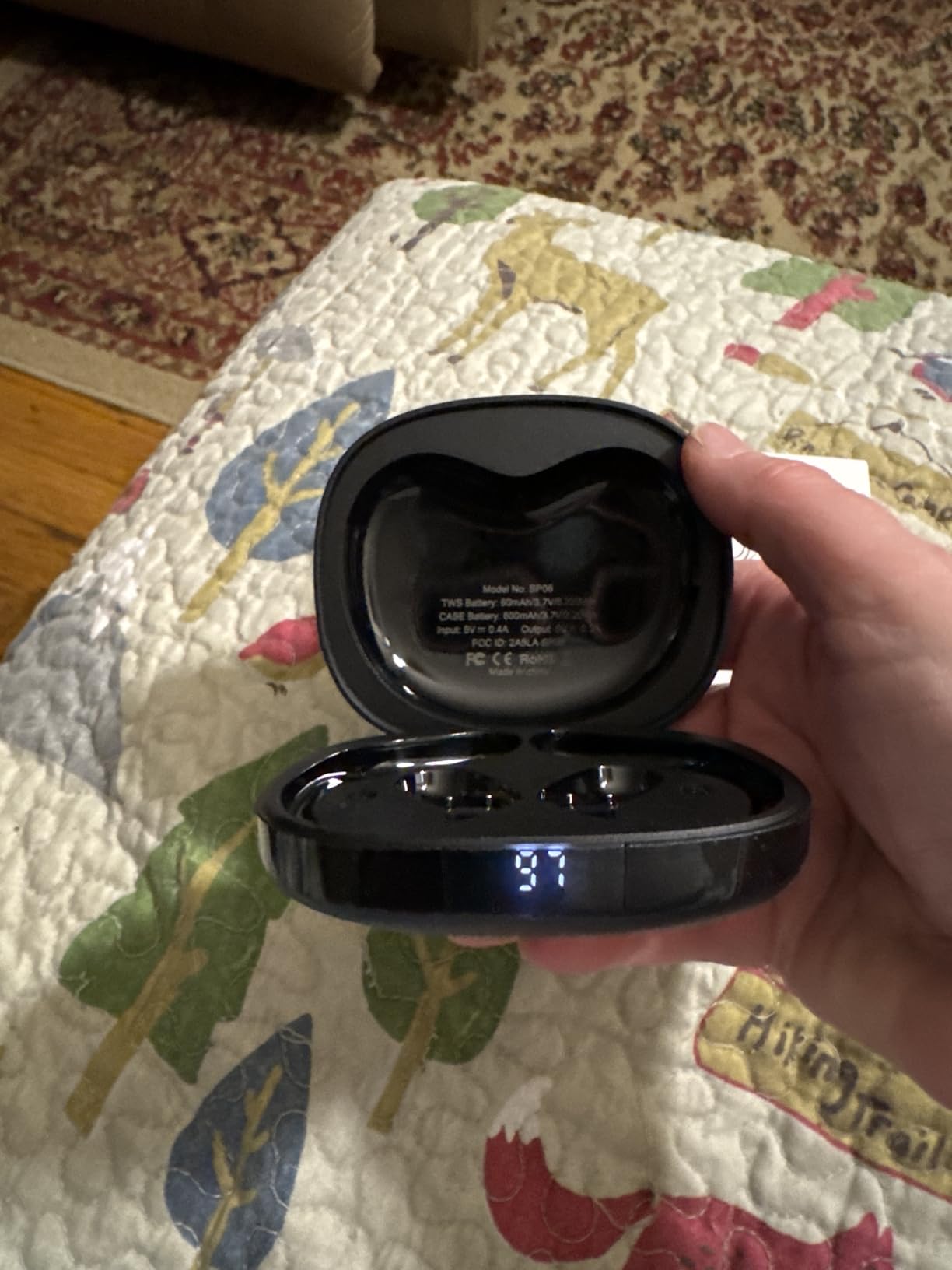 JOYWISE Bluetooth Headphones, 16H Playtime, AI Music Creation Earbuds customer photo 2