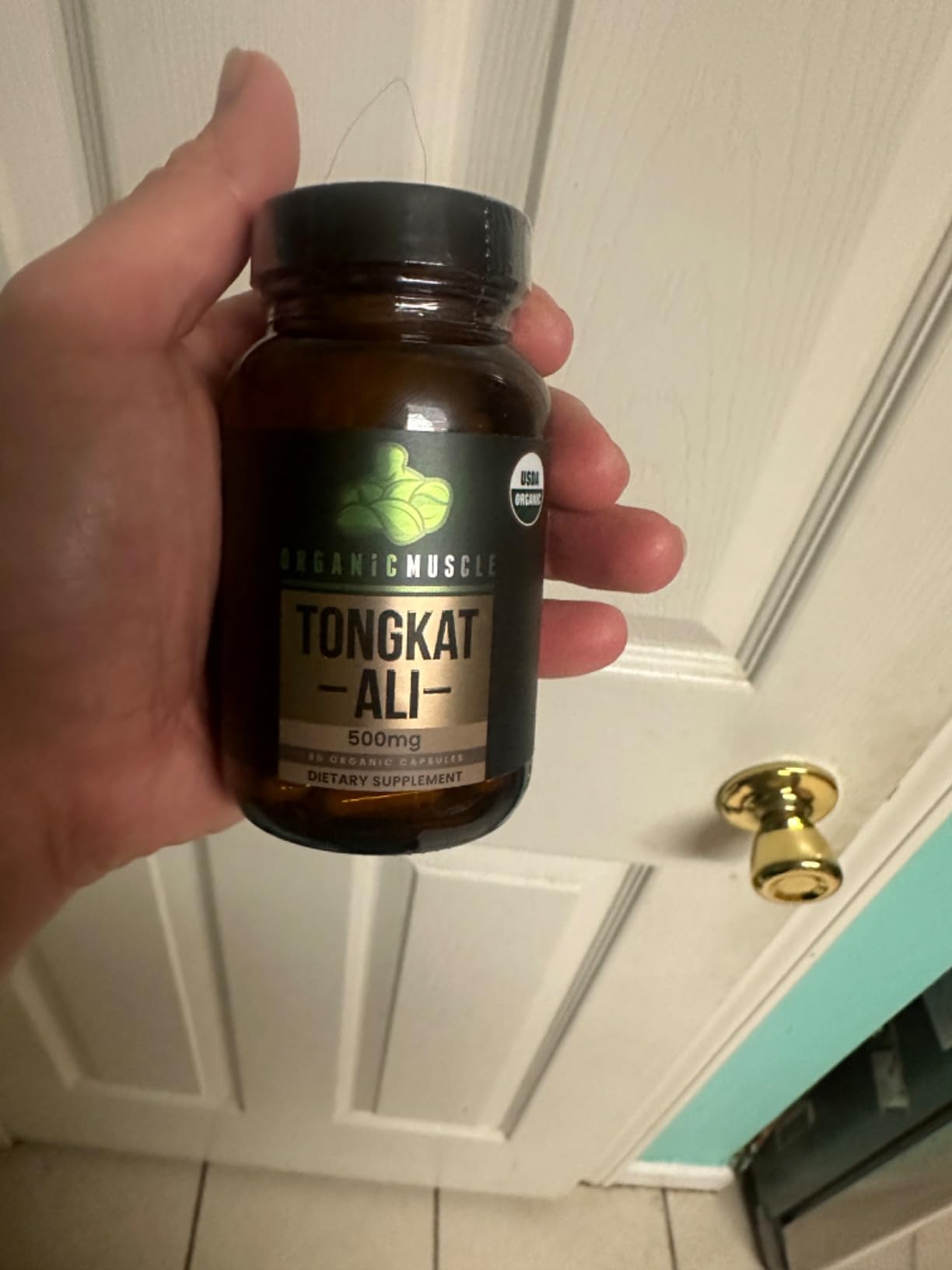 Tongkat Ali for Men 500mg, USDA Organic, 60 Capsules | Wild-Harvested Eurycoma Longifolia Root, Pullulan Capsules, T-level & Energy Support, Men's Vitality Longjack Eurycoma customer photo 2