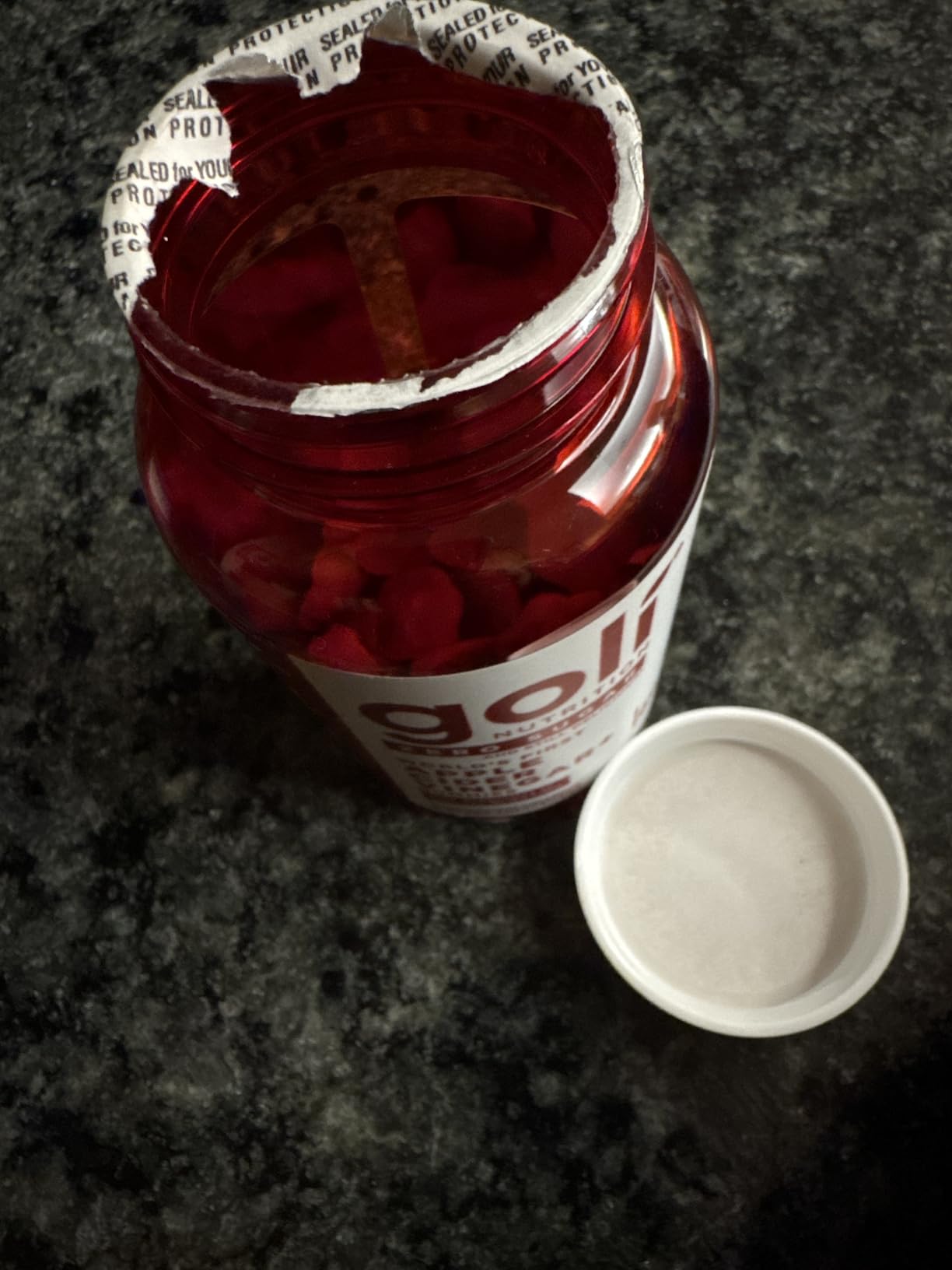 Goli Zero Sugar Apple Cider Vinegar Gummies - ACV with Vitamin B12 and Probiotics - No Sugar Alcohols - Vegan, Keto-Friendly, Gluten-Free customer photo 1