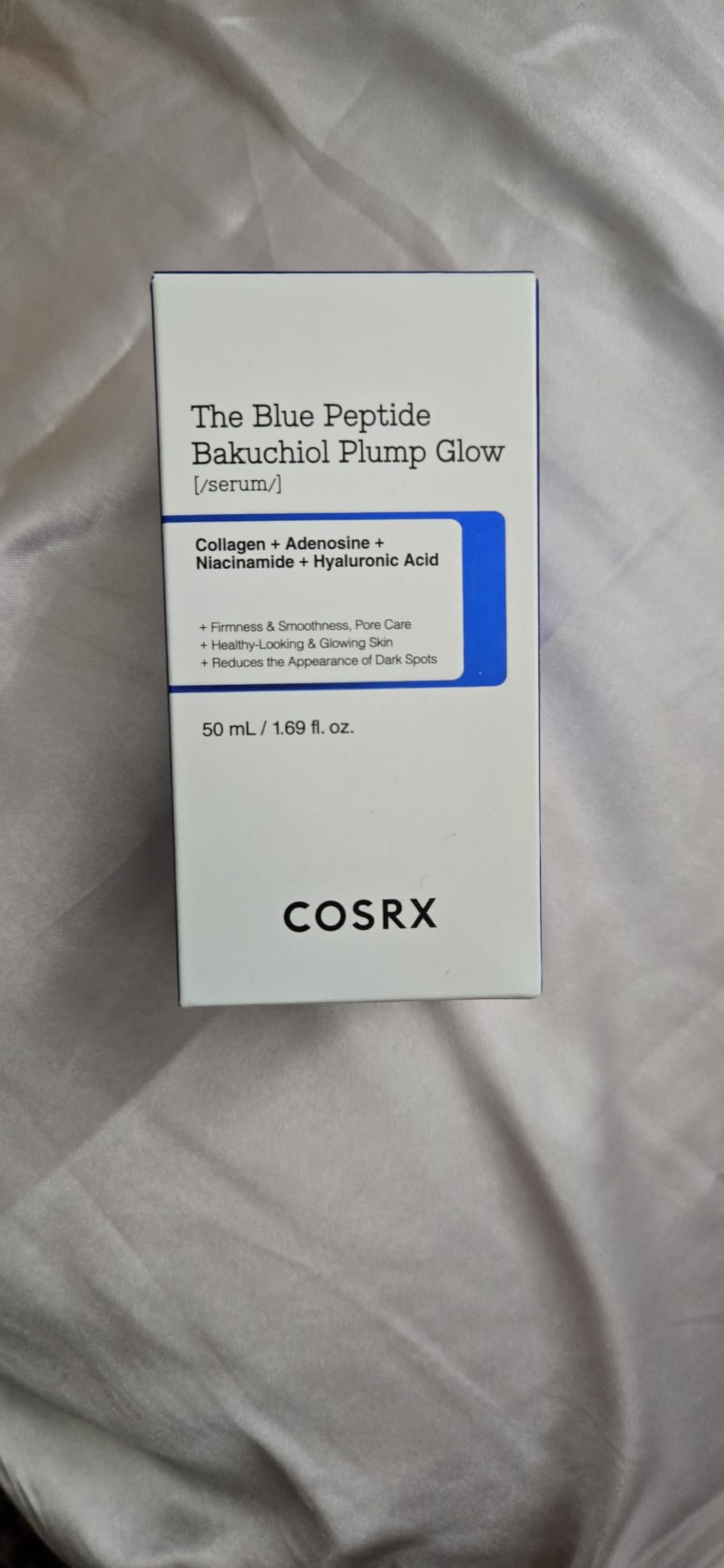COSRX The Blue Copper Peptide Bakuchiol Serum, Glow & Plumping, 1.69 Fl Oz | GHK-Cu 5 Multi Peptide with Collagen, Anti-Aging Serum, Glow & Plump Serum for Skin Hydration & Elasticity, Korean Skin Care customer photo 1