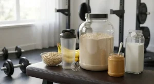 Best clean mass gainer supplements for hardgainers with protein powder, healthy carbohydrates, and muscle-building nutrition.