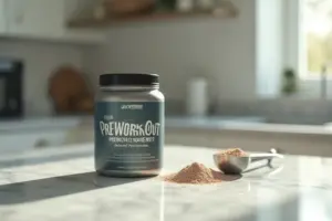 A premium tub of pre-workout supplement featured in our 9 Best Pre-Workout Supplements Without Jitters or Crash guide.