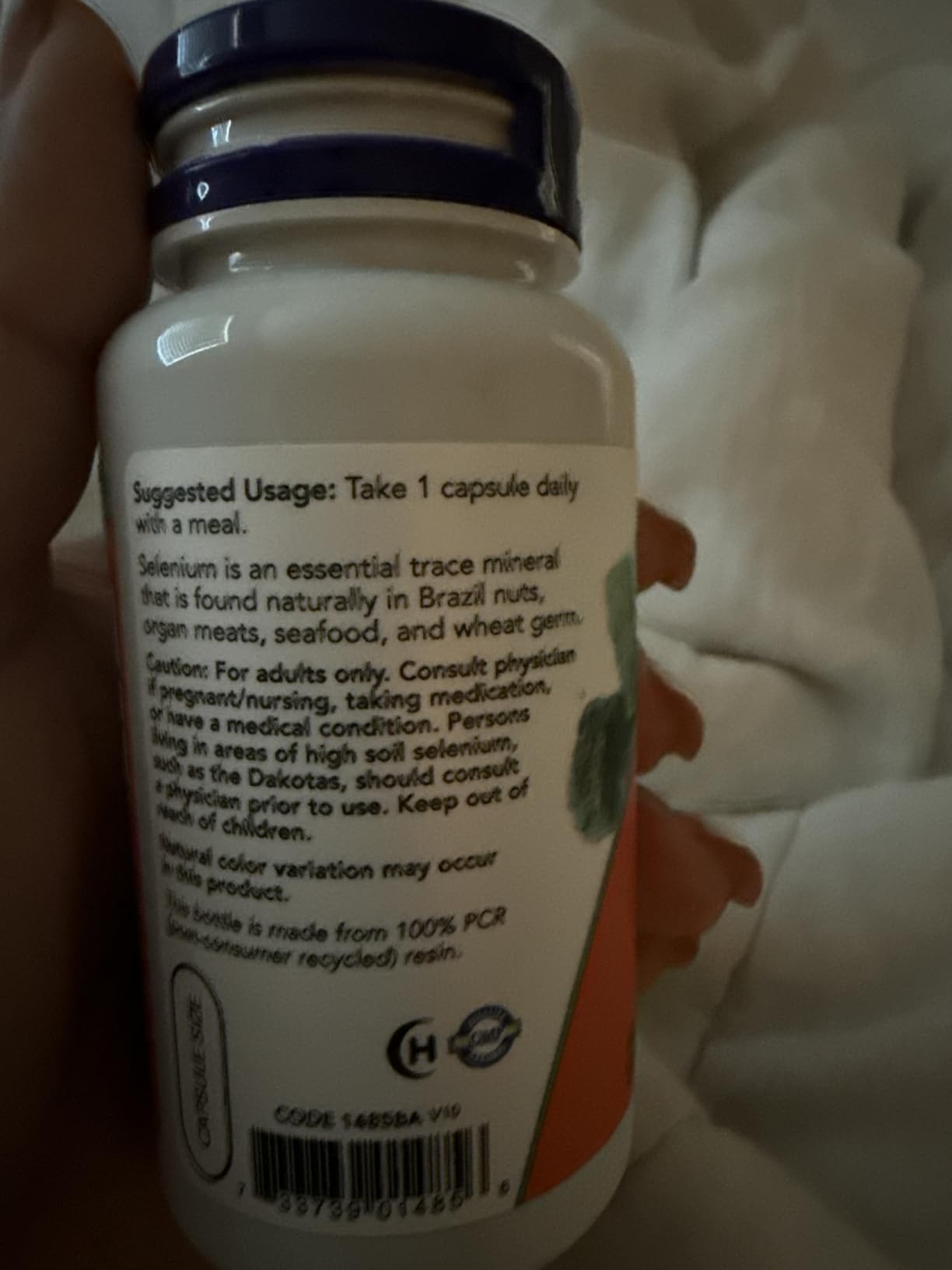 NOW Foods Supplements, Selenium (L-Selenomethionine) 200 mcg, Essential Mineral*, 90 Veg Capsules customer photo 1