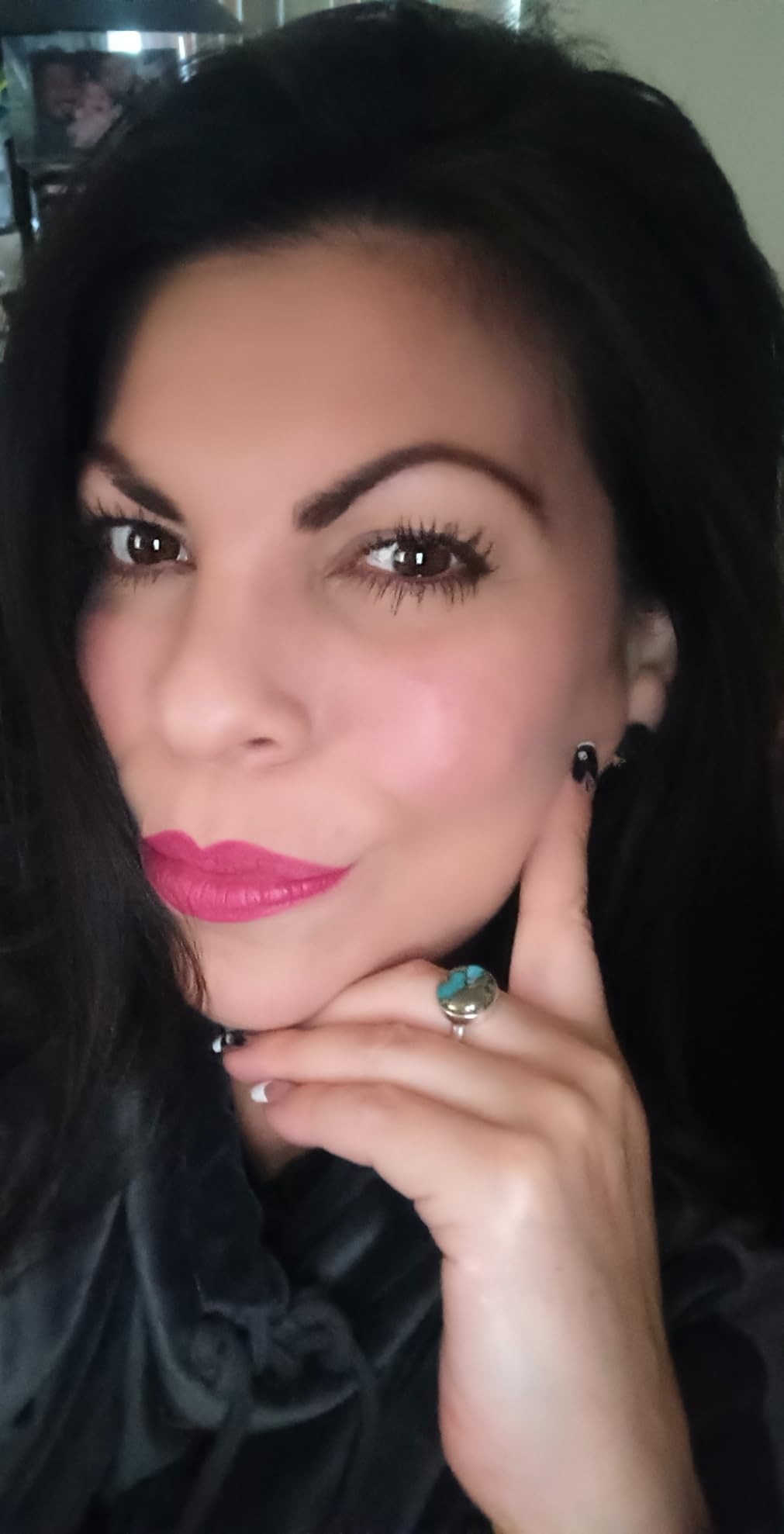 Revlon ColorStay Overtime Lipcolor, 350 Bare Maximum, 0.07 fl oz | Dual-ended liquid lipstick with clear lip gloss. Moisturizing ingredients. Won't smudge, bleed or feather. customer photo 1