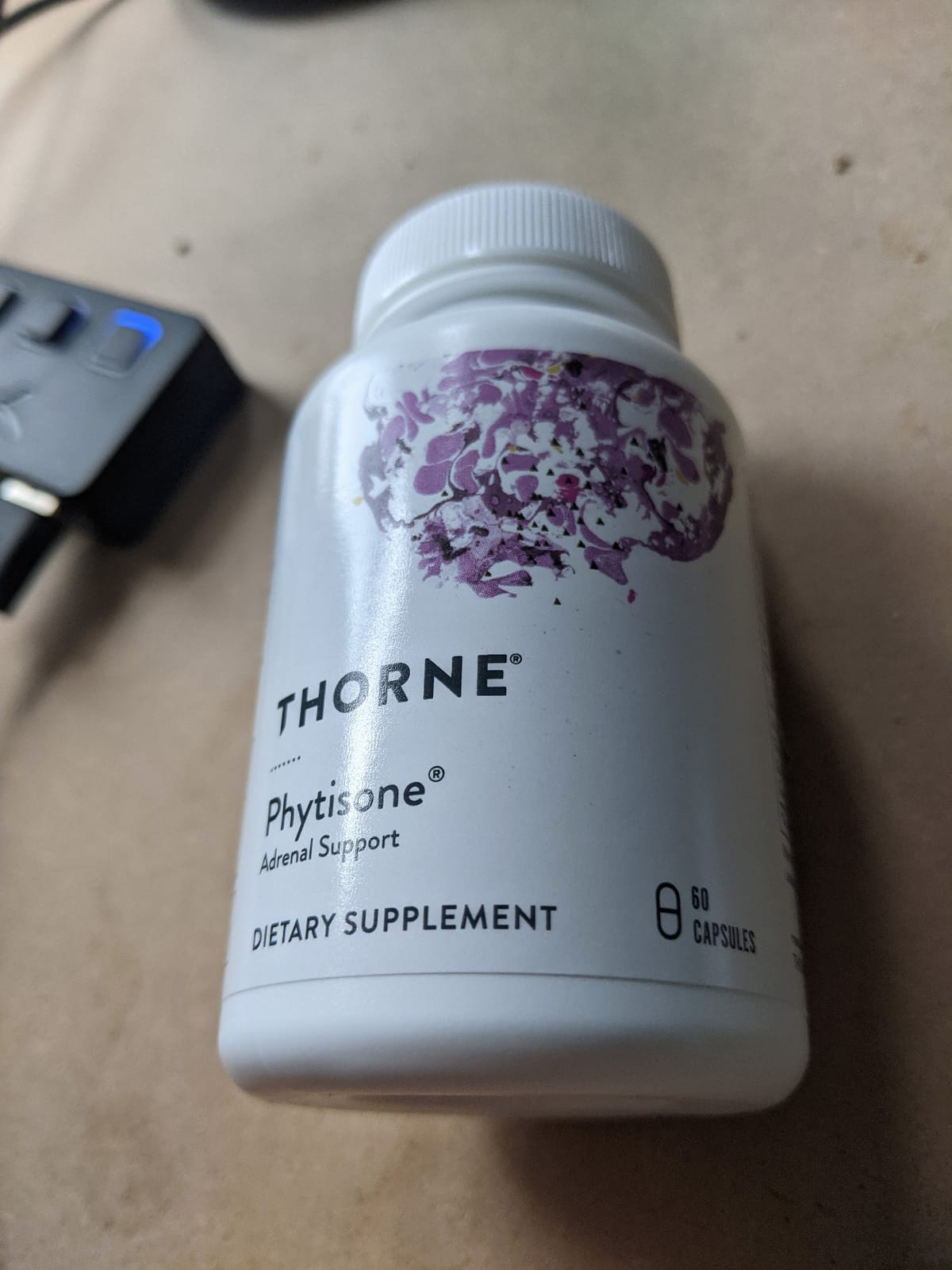 THORNE Stress Balance, KSM-66 Ashwagandha, Ginseng & Active B6, 60 Capsules | Supports Stress Resilience, Energy Production, Positive Mood & Healthy Cortisol Response, NSF Contents Certified customer photo 1