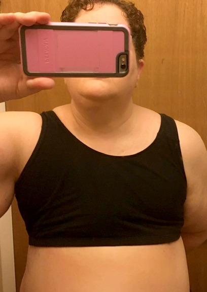 Fruit of the Loom Women's Cotton Tank Bra for Women - Ultimate Comfort & Breathable Fit customer photo 1