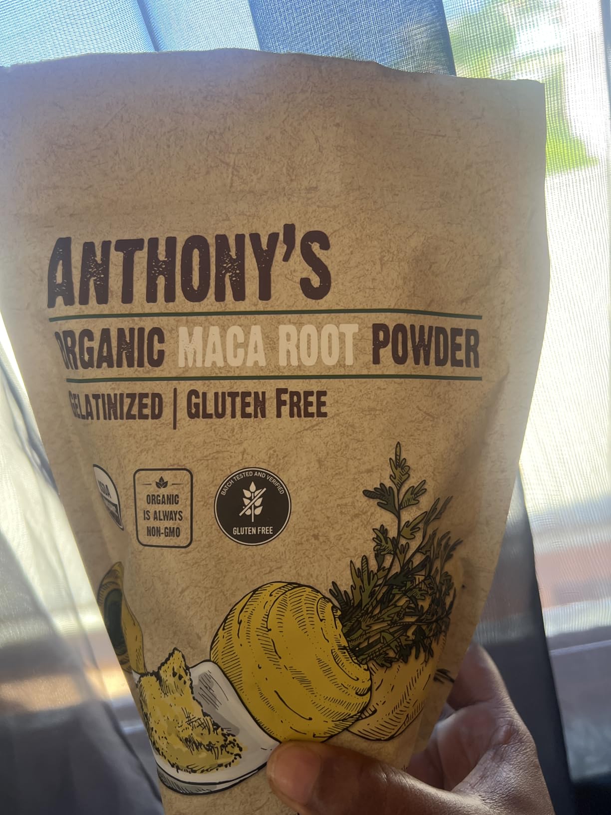 Anthony's Organic Maca Root Powder, 1 lb, Gelatinized for Enhanced Bioavailability, Gluten Free, Non GMO customer photo 2
