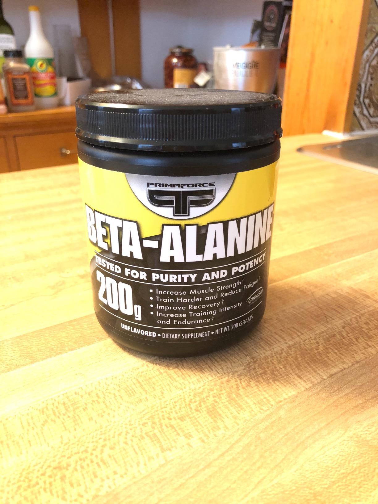 Primaforce Beta Alanine Powder (200 Grams) Unflavored, Gluten Free customer photo 1