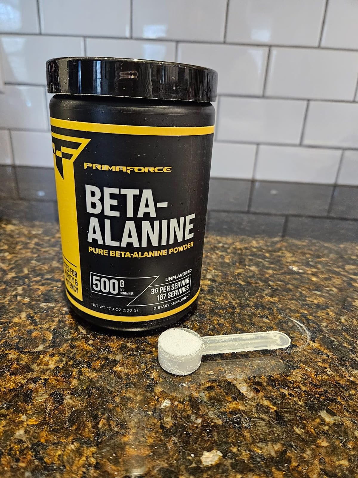 Primaforce Beta Alanine Powder (200 Grams) Unflavored, Gluten Free customer photo 2