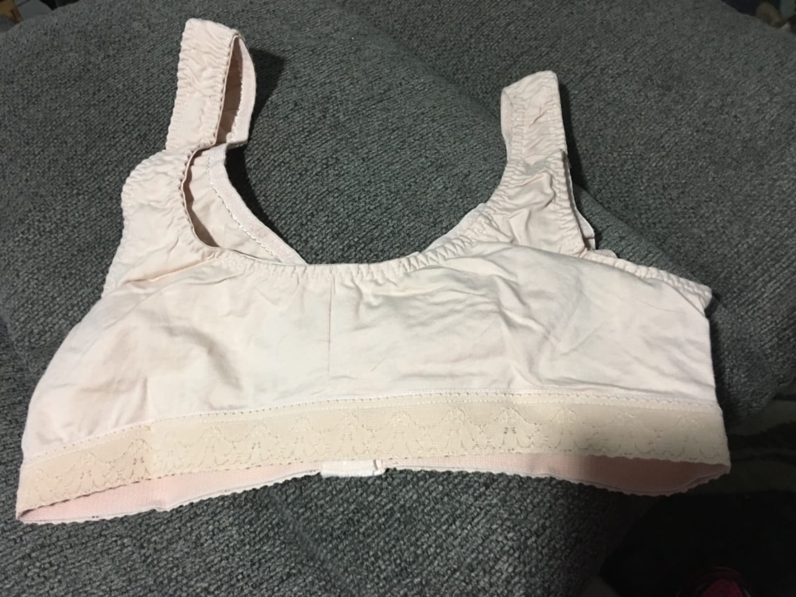 Carole Martin All Cotton Front Closure Bras for Older Women, No Underwire customer photo 1