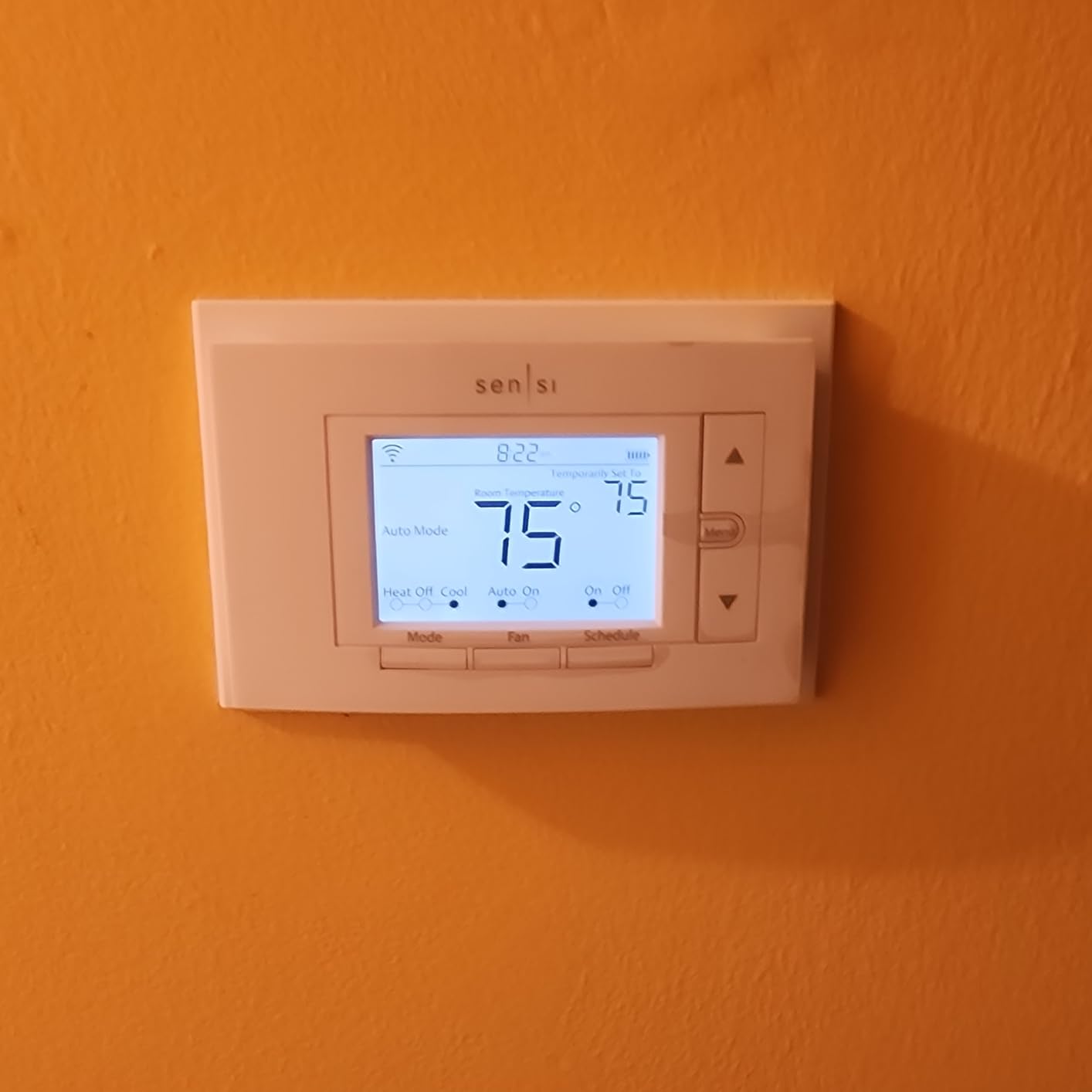 Sensi Smart Thermostat, Wi-Fi, DIY, Alexa, Energy Star Certified, ST55 customer photo 2