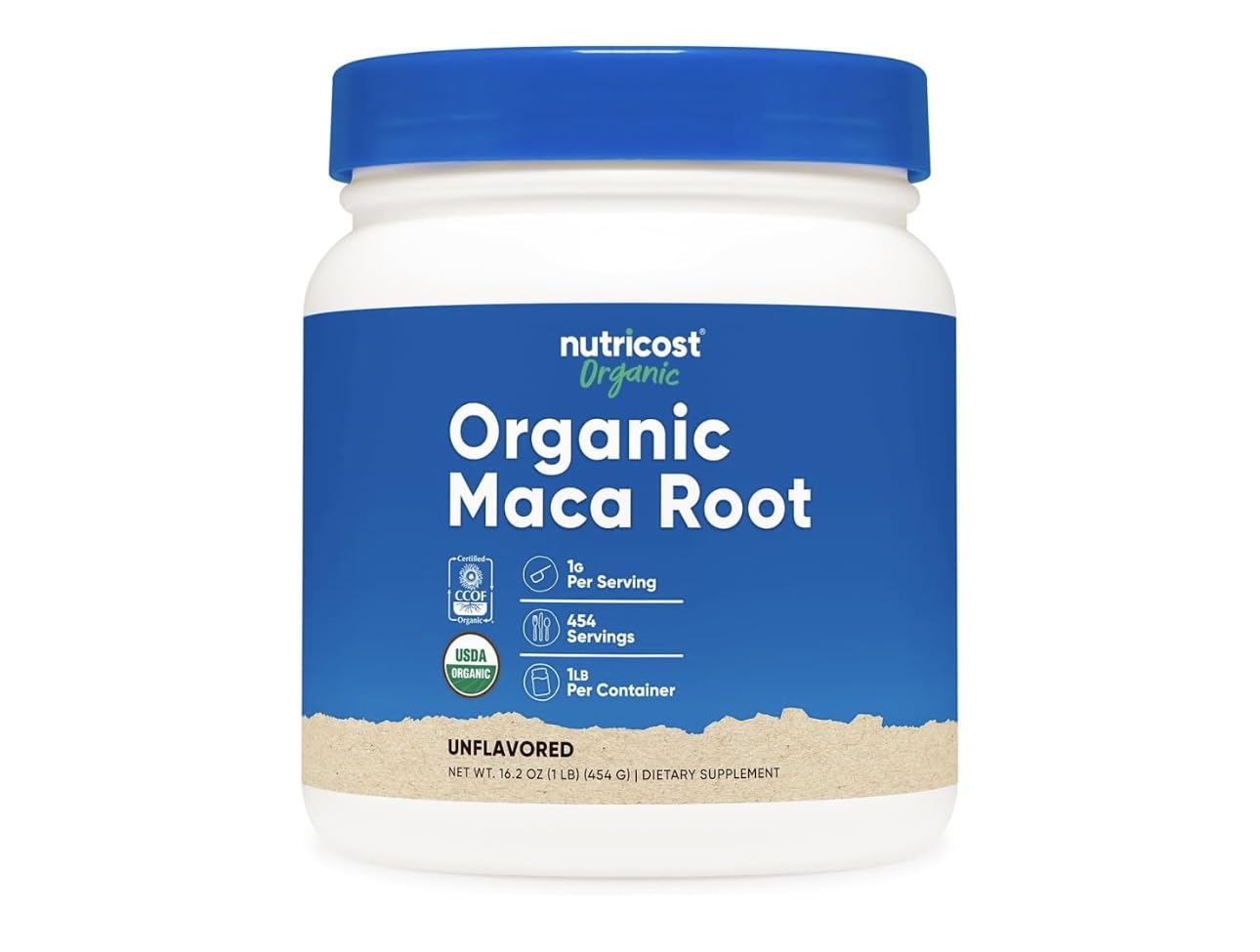 Nutricost Organic Maca Root Powder (1 LB) customer photo 2