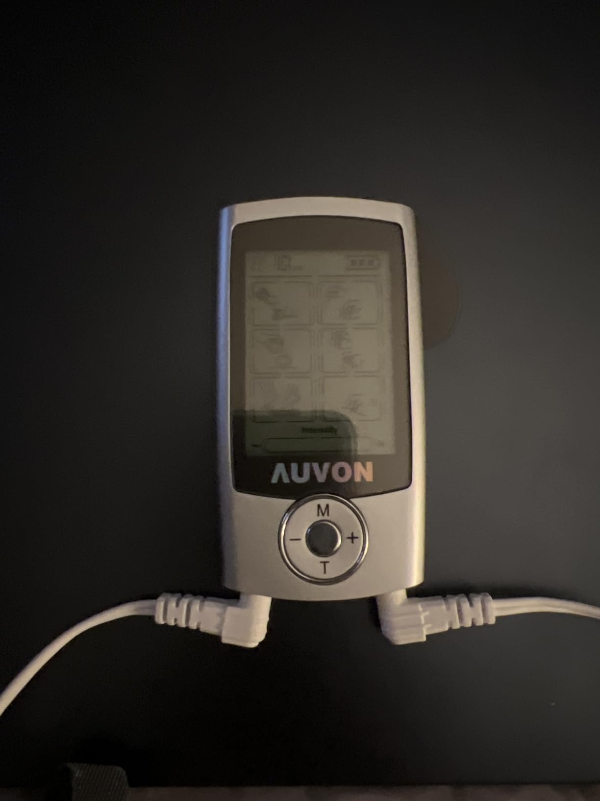 AUVON 24 Modes TENS Unit Muscle Stimulator for Pain Relief, Premium Pads | Rechargeable TENS Machine, Drug-Free Pain Relief for Shoulder, Lower Back, Muscle, Physical Therapy, 8pcs Electrode Pads customer photo 2