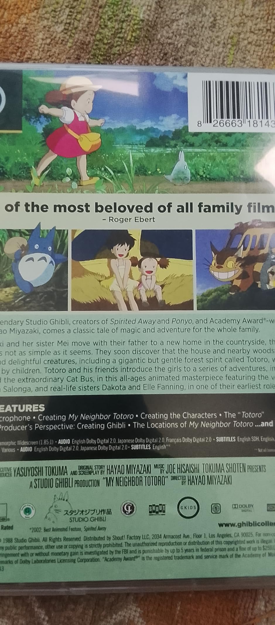 My Neighbor Totoro - Blu-ray + DVD customer photo 2