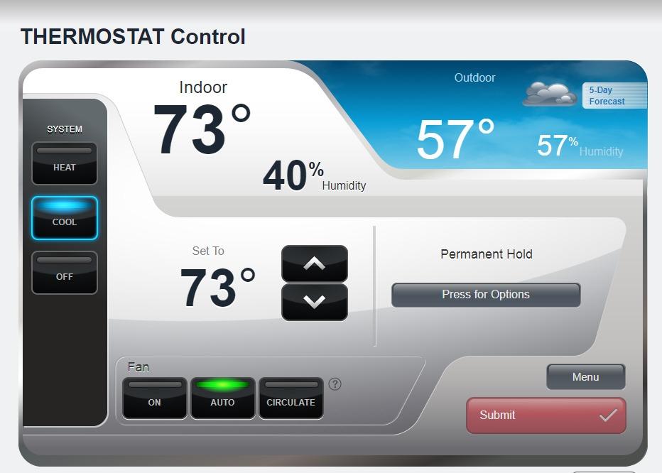 Honeywell Home RTH9585WF Wi-Fi Smart Color Thermostat, 7 Day Programmable, Touch Screen, Energy Star, Alexa Ready, C-Wire Required, Not Compatible with Line Volt Heating Gray customer photo 1