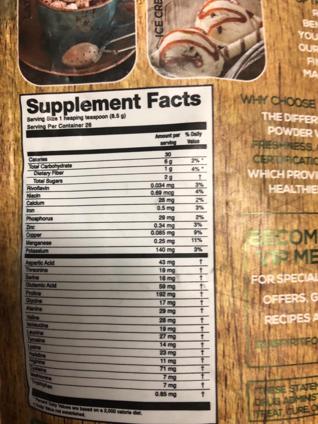Zen Spirit Maca Root Powder Organic - Peruvian Root Premium Grade Superfood (Raw) - USDA & Vegan Certified - 1 Bag (8oz) customer photo 2