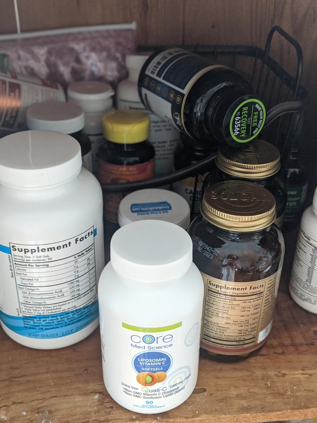 Core Med Science Liposomal Vitamin C 1000mg, 270 Softgels - Non-GMO customer photo 2