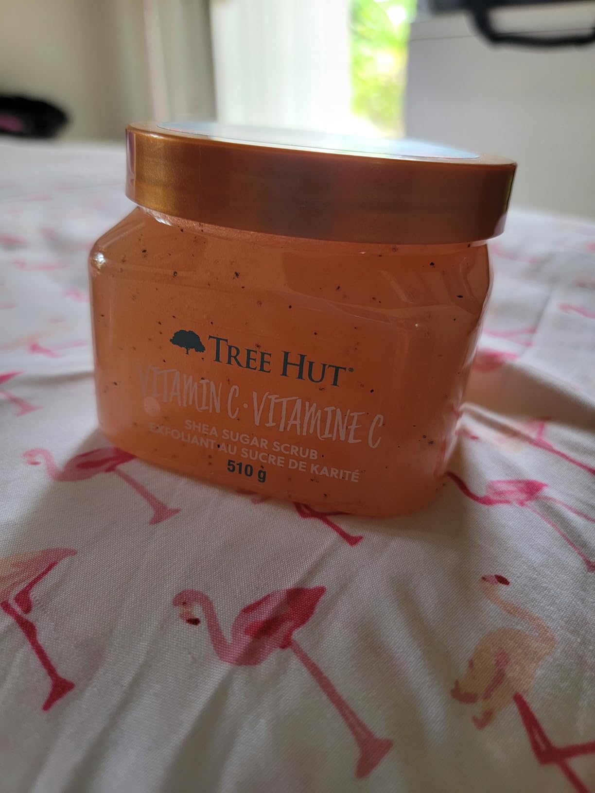Tree Hut Body Scrub, Vitamin C, 18 Oz | Exfoliating & Hydrating Sugar Scrub w/ Shea Butter, Vitamin C & Essential Oils, Smooth Skin customer photo 2
