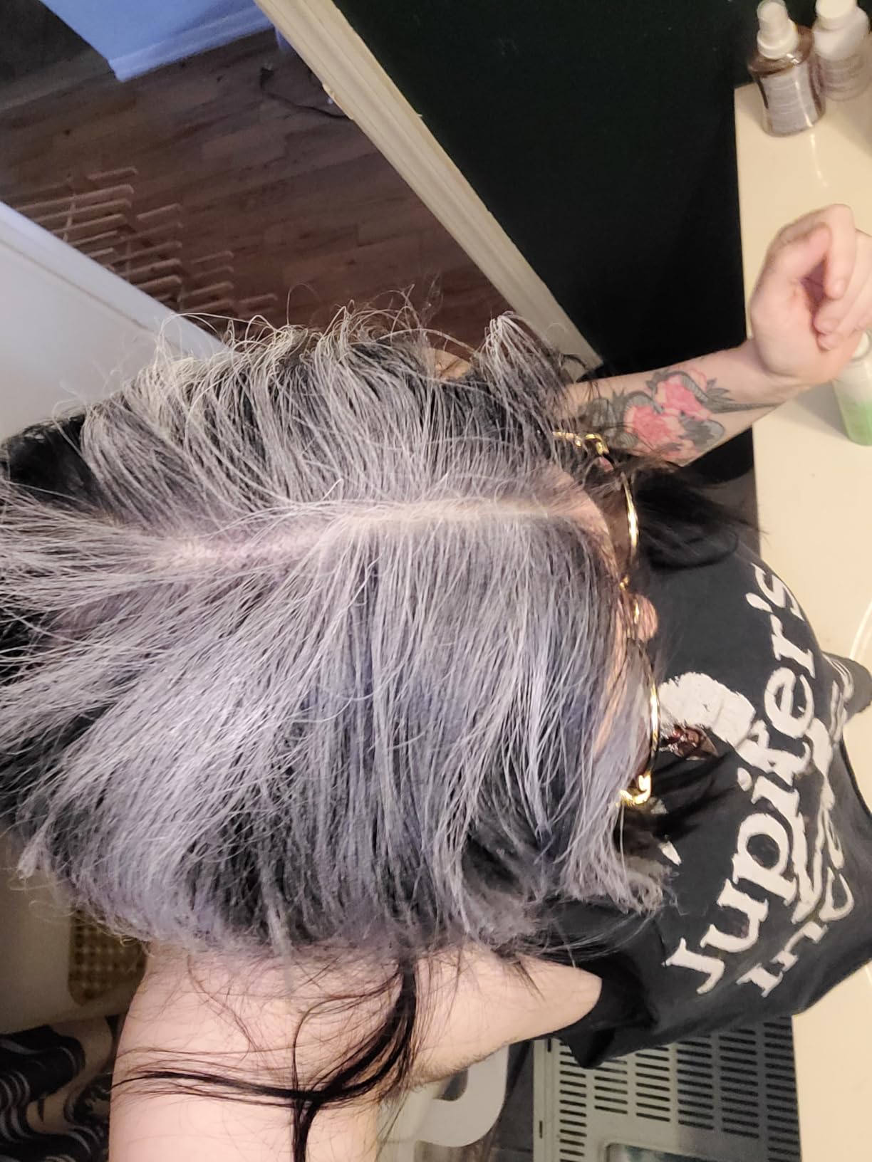 Garnier Invisible Dry Shampoo with no Visible Residue powered by Rice Starch to Instantly Absorb Oil, Refresh and Volumize, Silicone Free, Mint Mojito by Fructis, 4.4 oz. customer photo 2