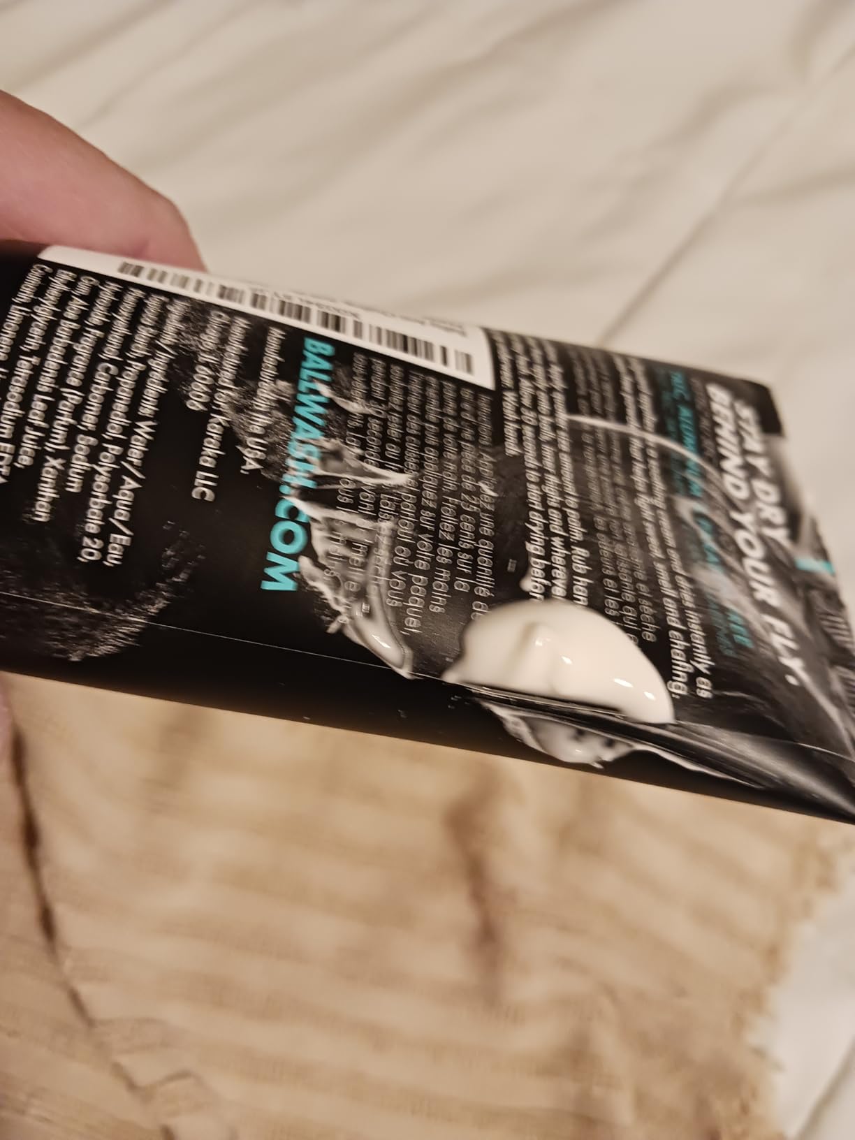 Ballsy Ballguard Ball Deodorant for Men, Anti Chafing Cream, 3.4 Oz customer photo 1