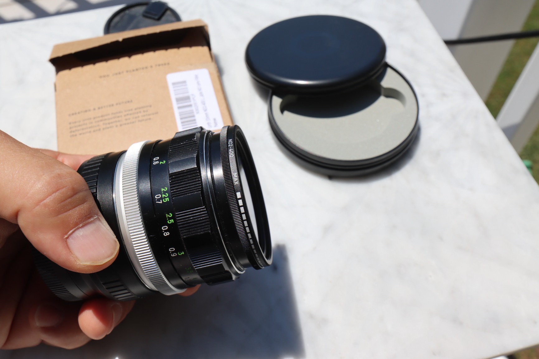 Urth 46mm ND2-400 Variable ND Lens Filter | 1-8.6 Stop Range, HD Optical Glass 20-Layer Nano-Coated Neutral Density Filter for Cameras customer photo 2