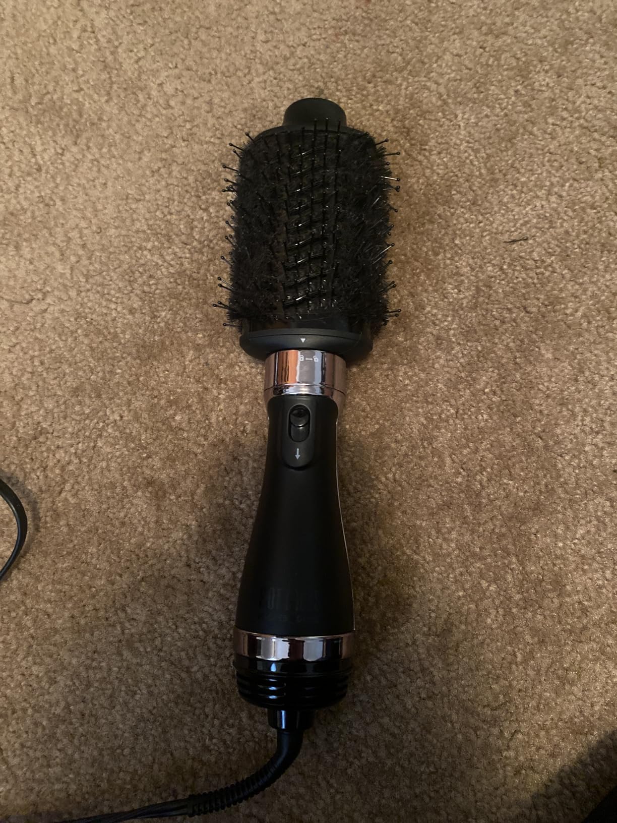 Hot Tools Pro Artist Black Gold Detachable One Step Volumizer and Hair Dryer | Pro Drying & Styling (Large) customer photo 1
