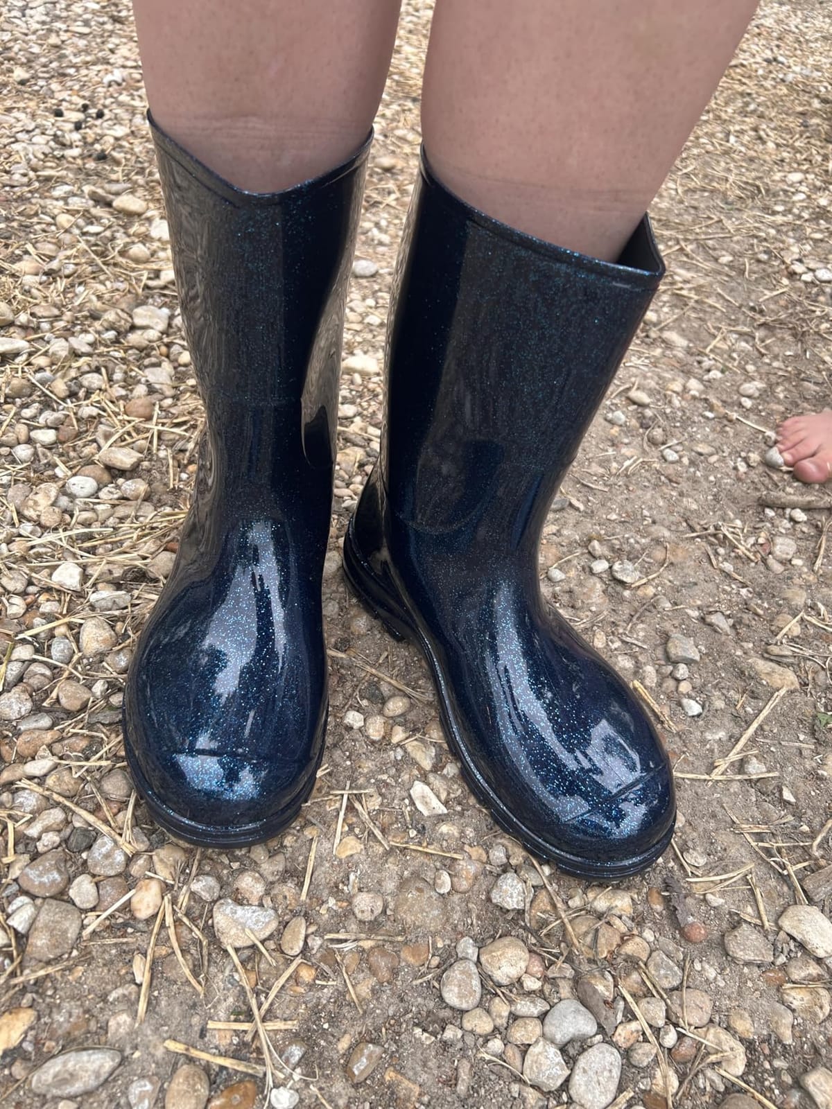 Women's Mid Calf Rain Boots Printed Waterproof Rubber Boots Short Garden Shoes customer photo 2