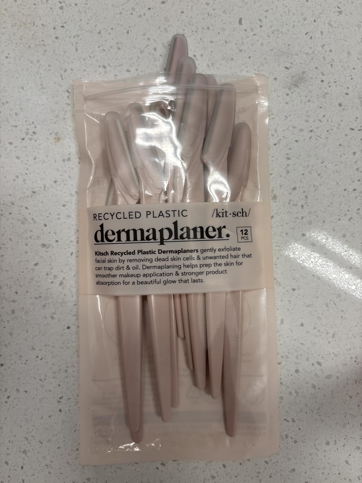 Kitsch Dermaplane Razor for Women Face - Terracotta, 12 pcs | Face Razors for Women & Men, Eyebrow Razor & Face Shaver - Exfoliating Facial Razor & Dermaplaner as Tool for Smoother Skin customer photo 1
