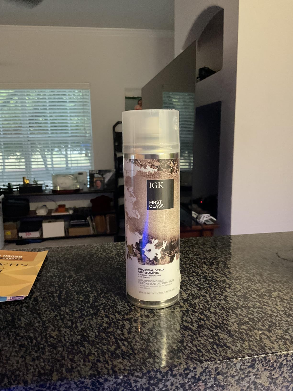 IGK First Class Charcoal Detox Dry Shampoo for Oily Hair + Scalp, 6.3 Oz | Volumizing Spray for Oily Hair, Absorbs Oil + Odor, Invisible Finish with No White Residue, Talc-Free + Vegan customer photo 2