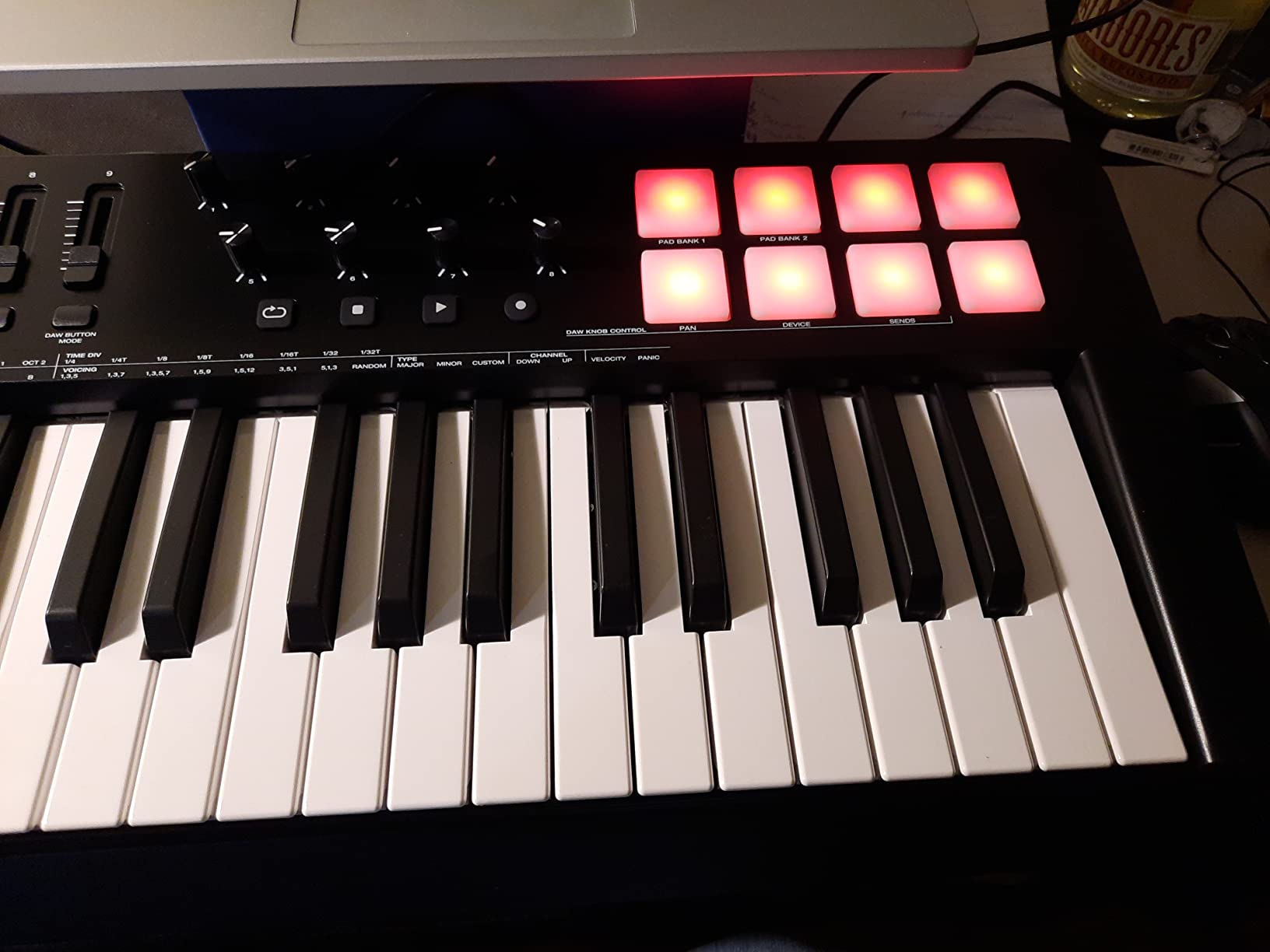 M-Audio Oxygen 49 MKV USB MIDI Keyboard Controller | 49 Velocity-Sensitive Keys, 8 Beat Pads, 8 Knobs, 9 Faders, and Bundled DAW Recording Software, for Music Production customer photo 1