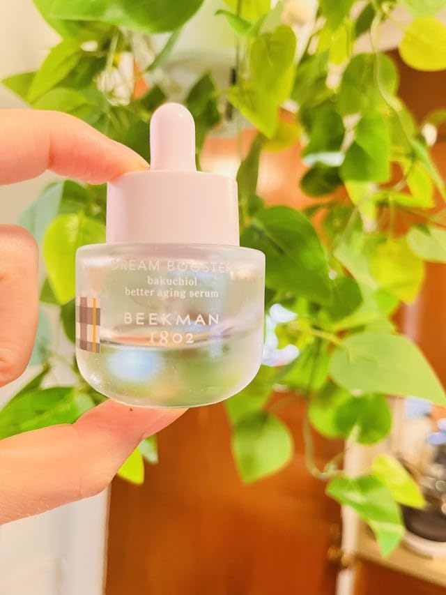 Beekman 1802 Dream Booster Bakuchiol Face Serum, 0.5 fl oz | Retinol Alternative for Sensitive Skin, Refines Texture, Smooths Fine Lines & Pores, Vegan customer photo 2