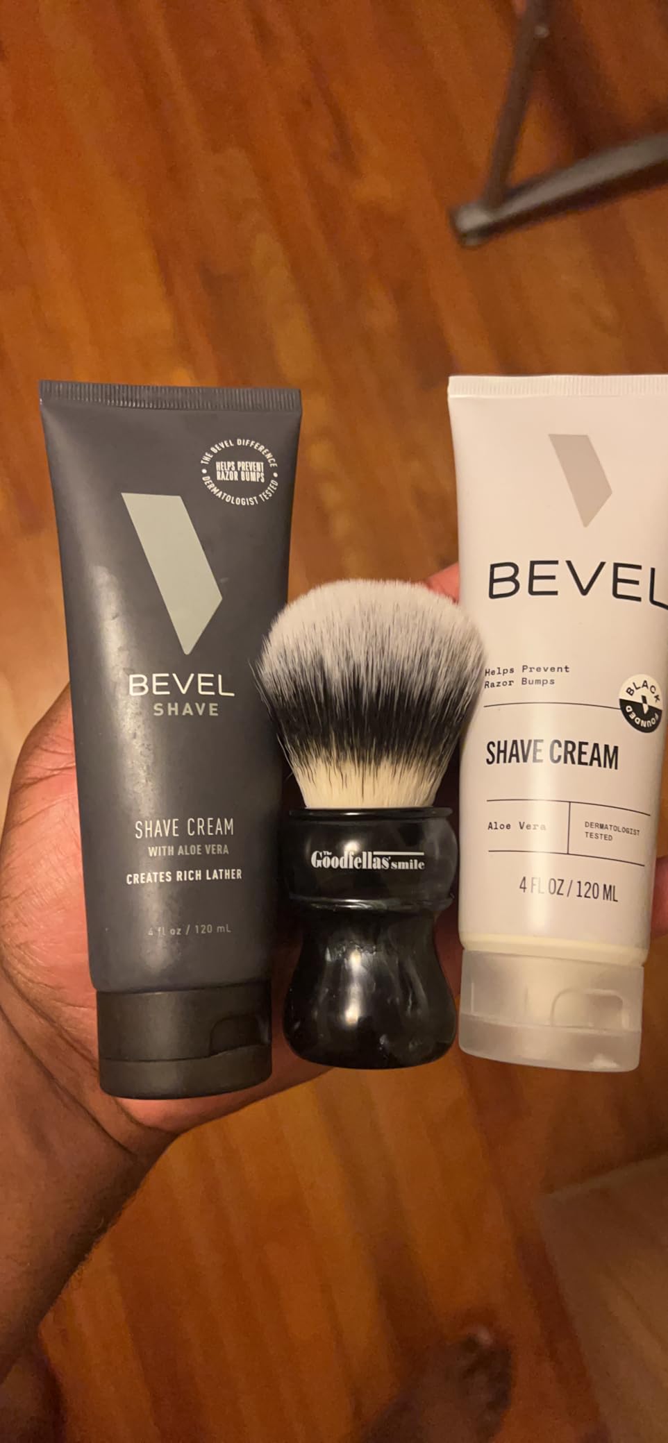 Bevel Shaving Cream for Men, Moisturizing Shave Cream with Aloe Vera | Aloe vera, shea butter and comfrey extract create a moisturizing protective layer so the razor cuts at skin level customer photo 2