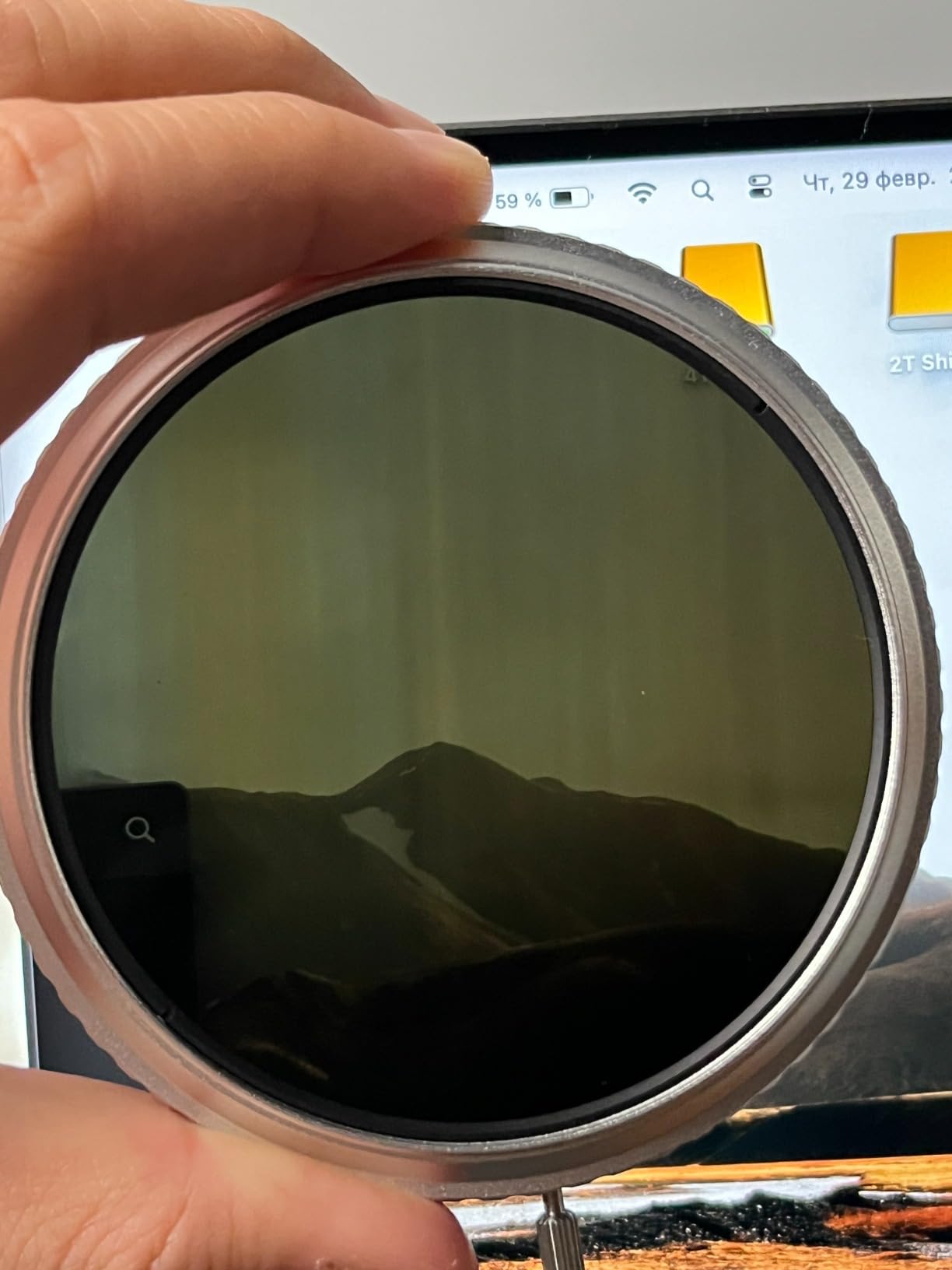NiSi Swift True Color ND-Vario Variable ND Filter, 1-5 Stops ND2-ND32, 82mm | Waterproof and Nano Coating Optical Glass, Lens Filter Case, Lens Cap Included, Compatible with NiSi Swift System Filters customer photo 1