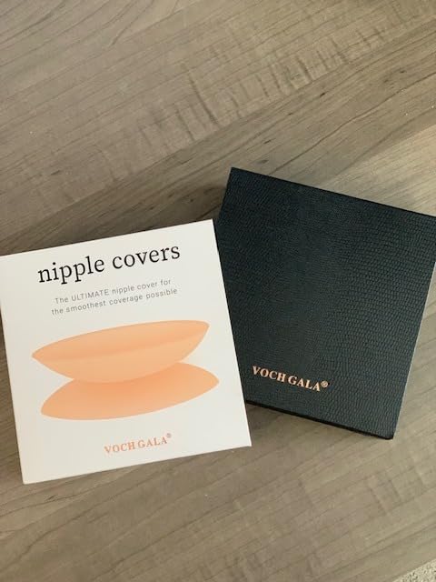 VOCH GALA Premium Nipple Covers, Sticky Bra Alternative, 2 Pairs customer photo 1
