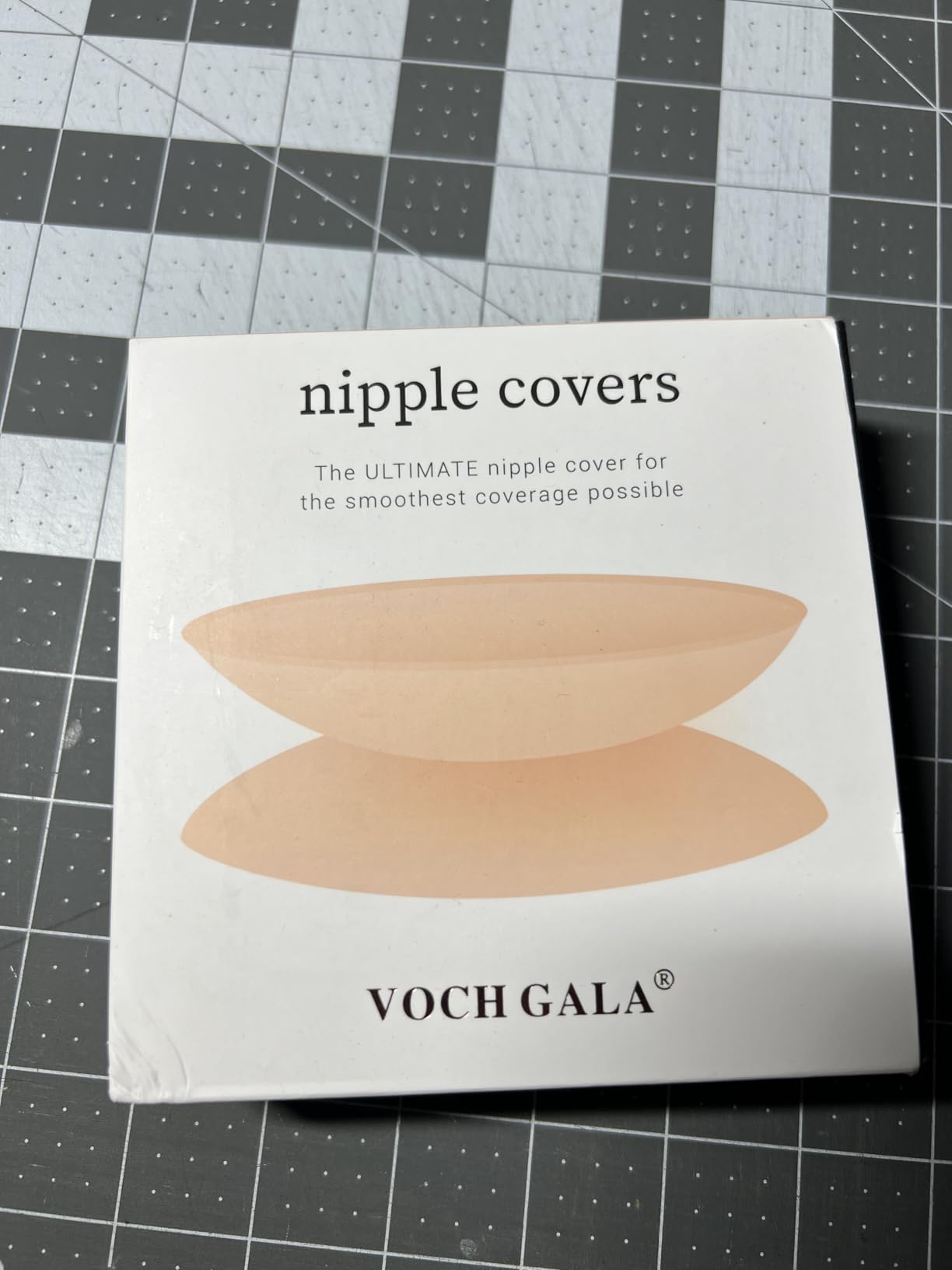 VOCH GALA Premium Nipple Covers, Sticky Bra Alternative, 2 Pairs customer photo 2