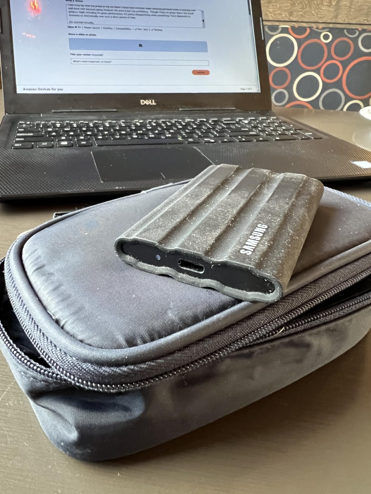 Samsung T7 Shield Portable SSD 2TB, USB 3.2 Gen 2, Up to 1,050 MB/s, Rugged IP65 customer photo 2