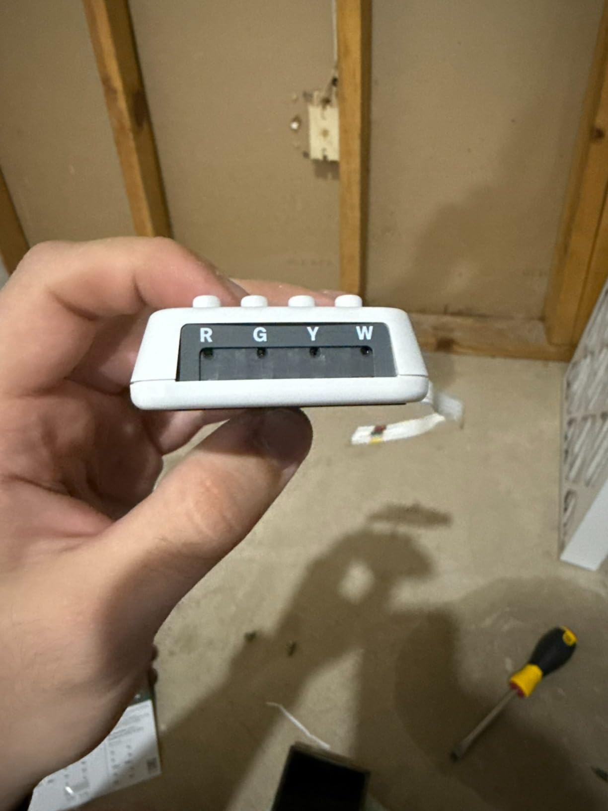 ecobee Smart Thermostat Premium - WiFi, Siri & Alexa Built-In, Smart Sensor | Air Quality Monitor. Works with Alexa, Siri and Google Home. Live view from your ecobee Doorbell. Energy Saving thermostat customer photo 1