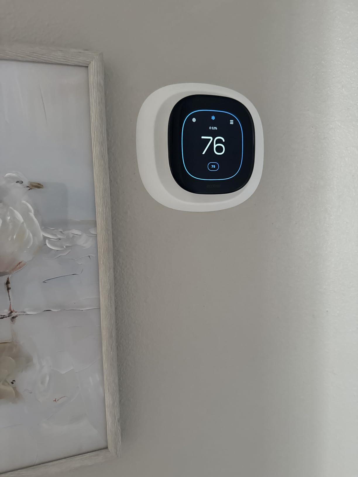 ecobee Smart Thermostat Enhanced, Programmable Wifi Thermostat | Works with Siri, Alexa, Google Assistant - Energy Star Certified - Smart Home. Energy saving thermostat. customer photo 2