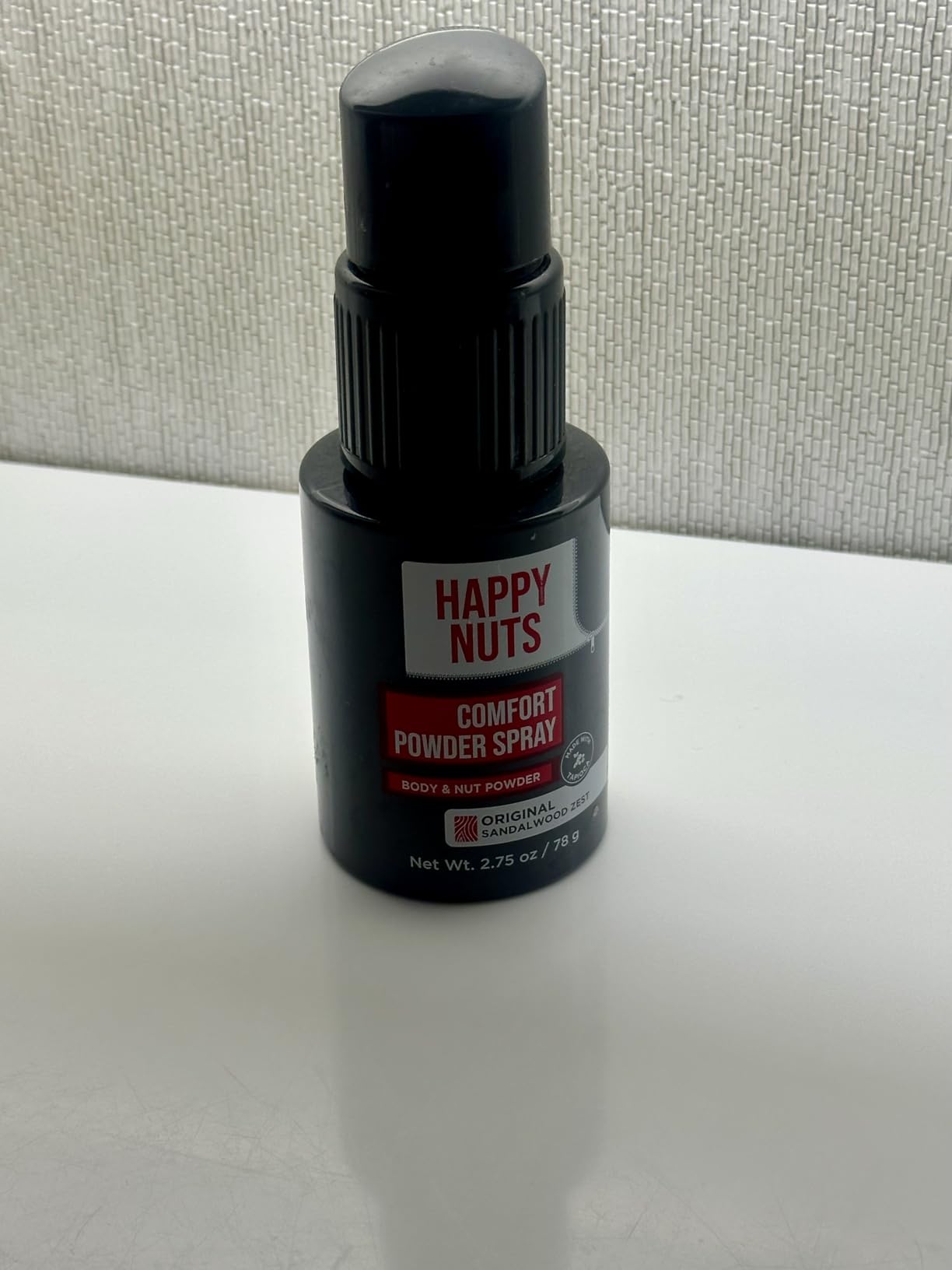HAPPY NUTS Comfort Powder Spray: Anti Chafing & Mens Deodorant, Aluminum-Free, Sweat and Odor Control for Jock Itch, Groin and Men's Private Parts customer photo 1