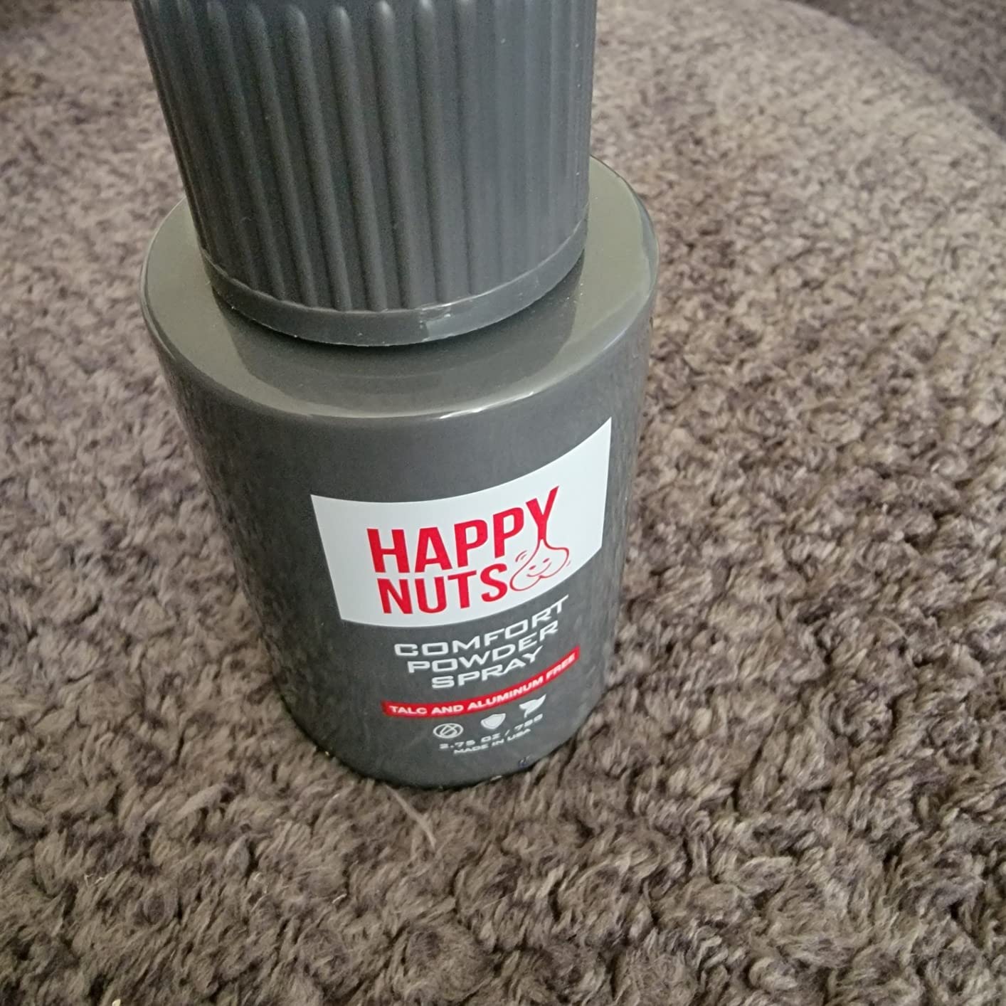 HAPPY NUTS Comfort Powder Spray: Anti Chafing & Mens Deodorant, Aluminum-Free, Sweat and Odor Control for Jock Itch, Groin and Men's Private Parts customer photo 2