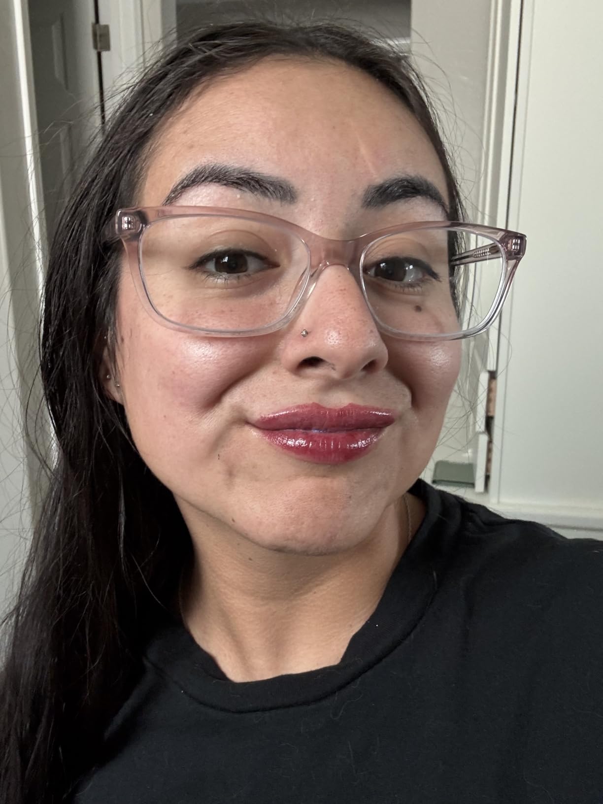 Wonderskin Lip Stain - Long Lasting, Waterproof, Lip Tint Peel Off Masque | Transfer-proof lip tint, lip liner stain with comfortable all-day wear for natural-looking lips from day to night. customer photo 2