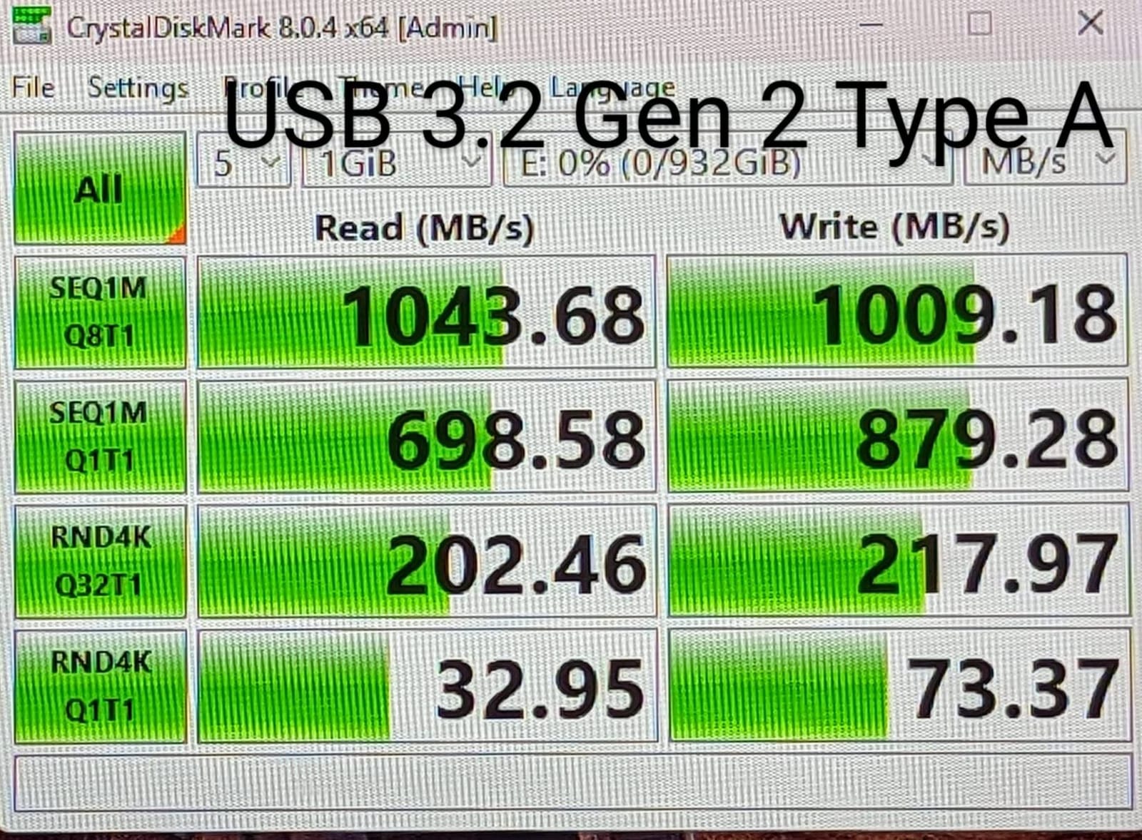 SABRENT 1TB Rocket Nano V2 External SSD, USB 3.2 Gen 2x2, Up to 1500MB/s customer photo 1